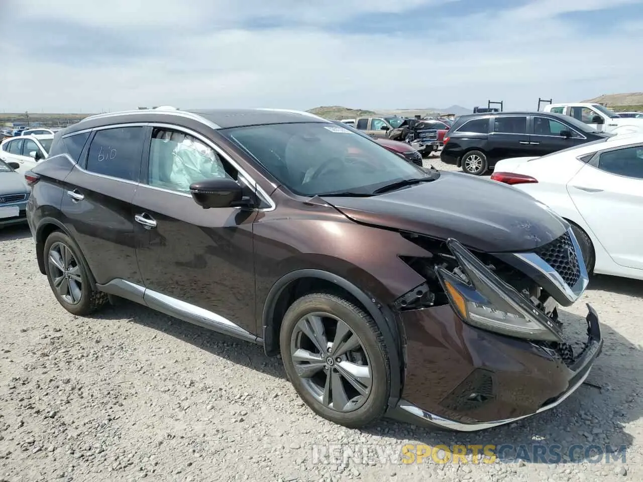 4 Photograph of a damaged car 5N1AZ2MS0KN140035 NISSAN MURANO 2019