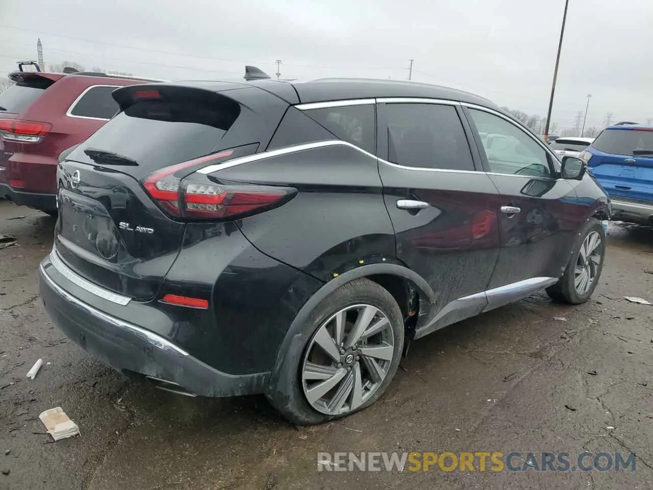 3 Photograph of a damaged car 5N1AZ2MS0KN166473 NISSAN MURANO 2019