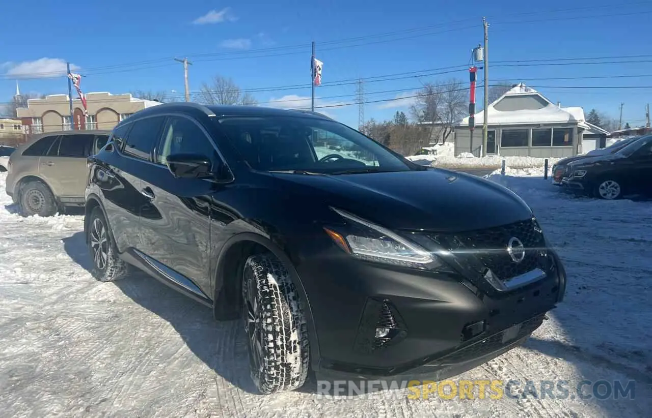 1 Photograph of a damaged car 5N1AZ2MS1KN109604 NISSAN MURANO 2019