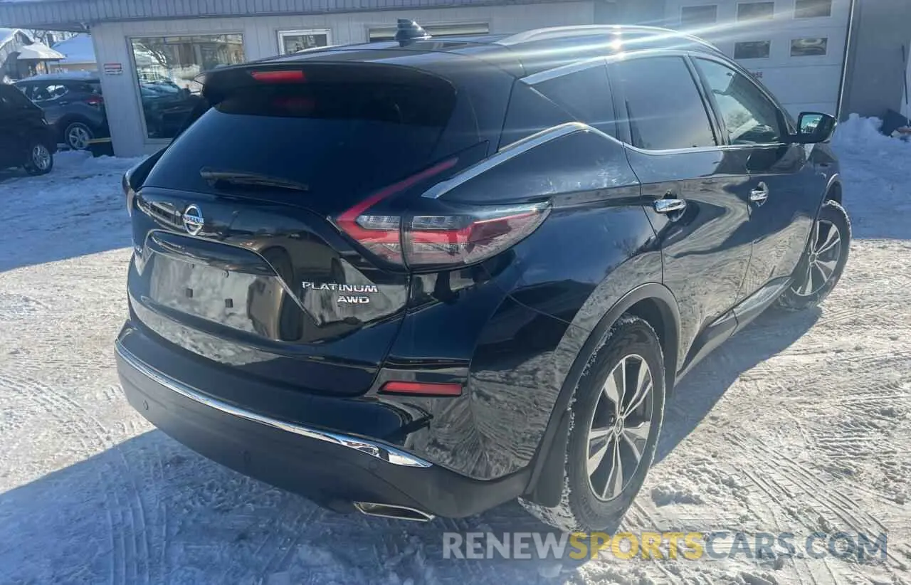 4 Photograph of a damaged car 5N1AZ2MS1KN109604 NISSAN MURANO 2019