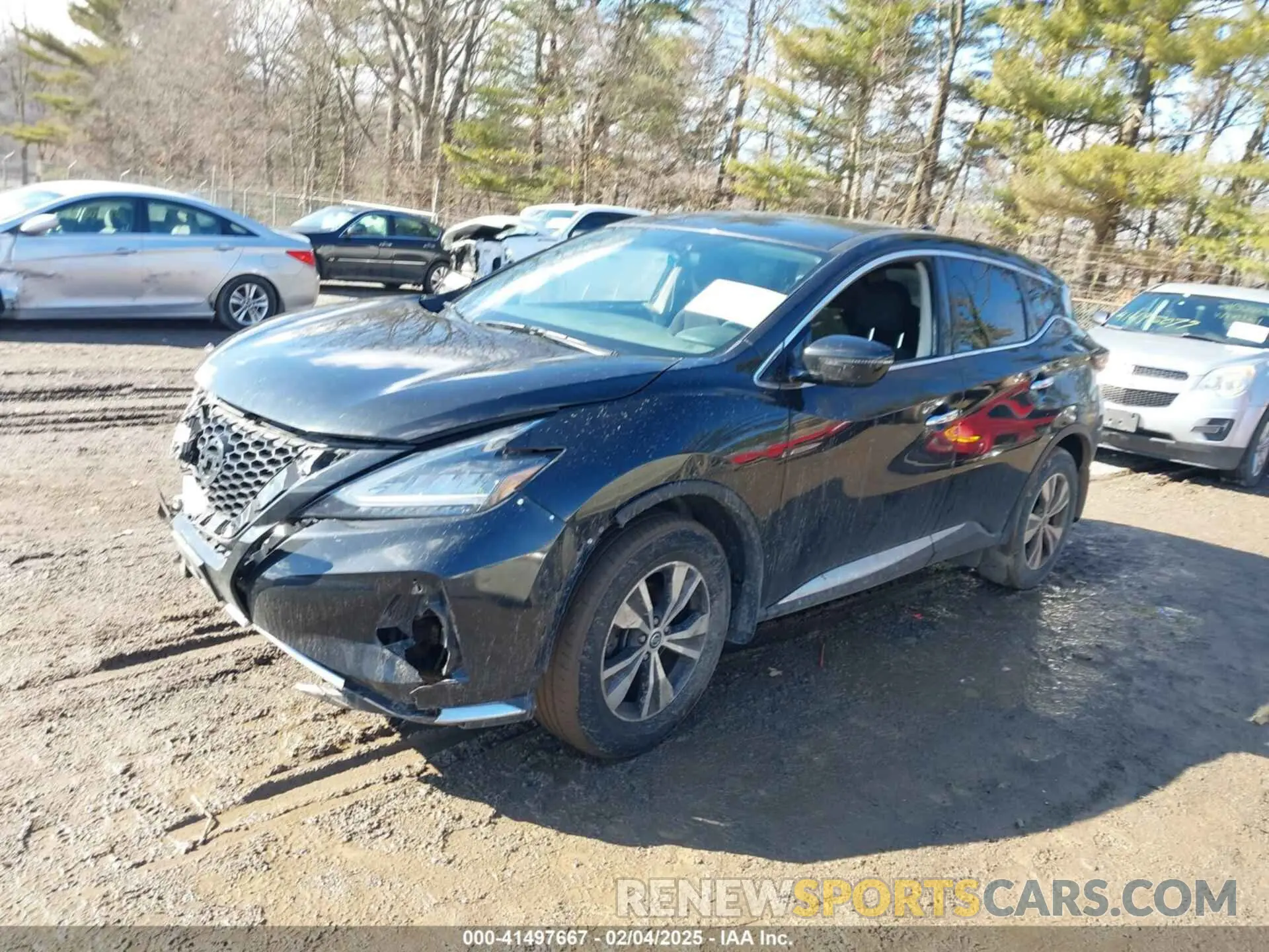 2 Photograph of a damaged car 5N1AZ2MS1KN121350 NISSAN MURANO 2019
