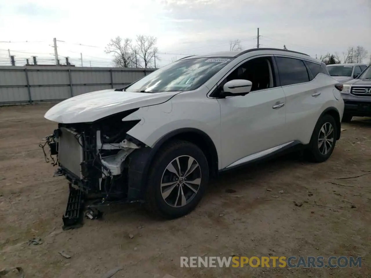 1 Photograph of a damaged car 5N1AZ2MS1KN153456 NISSAN MURANO 2019