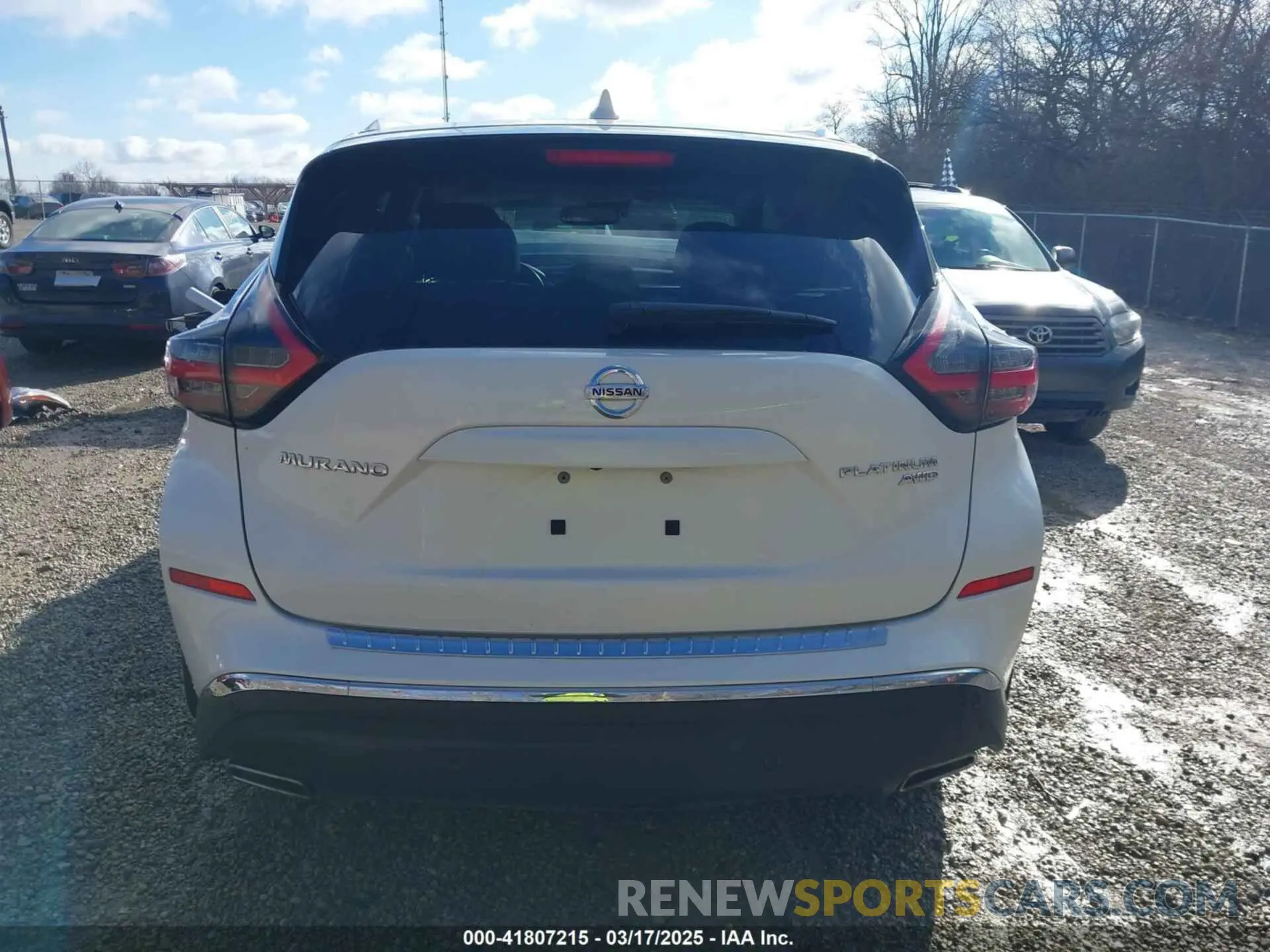 16 Photograph of a damaged car 5N1AZ2MS2KN118604 NISSAN MURANO 2019