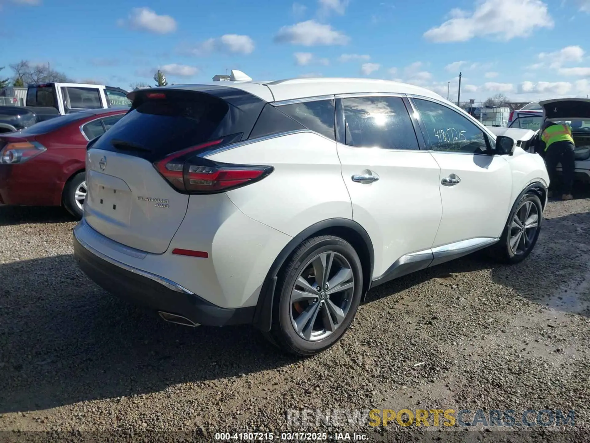 4 Photograph of a damaged car 5N1AZ2MS2KN118604 NISSAN MURANO 2019