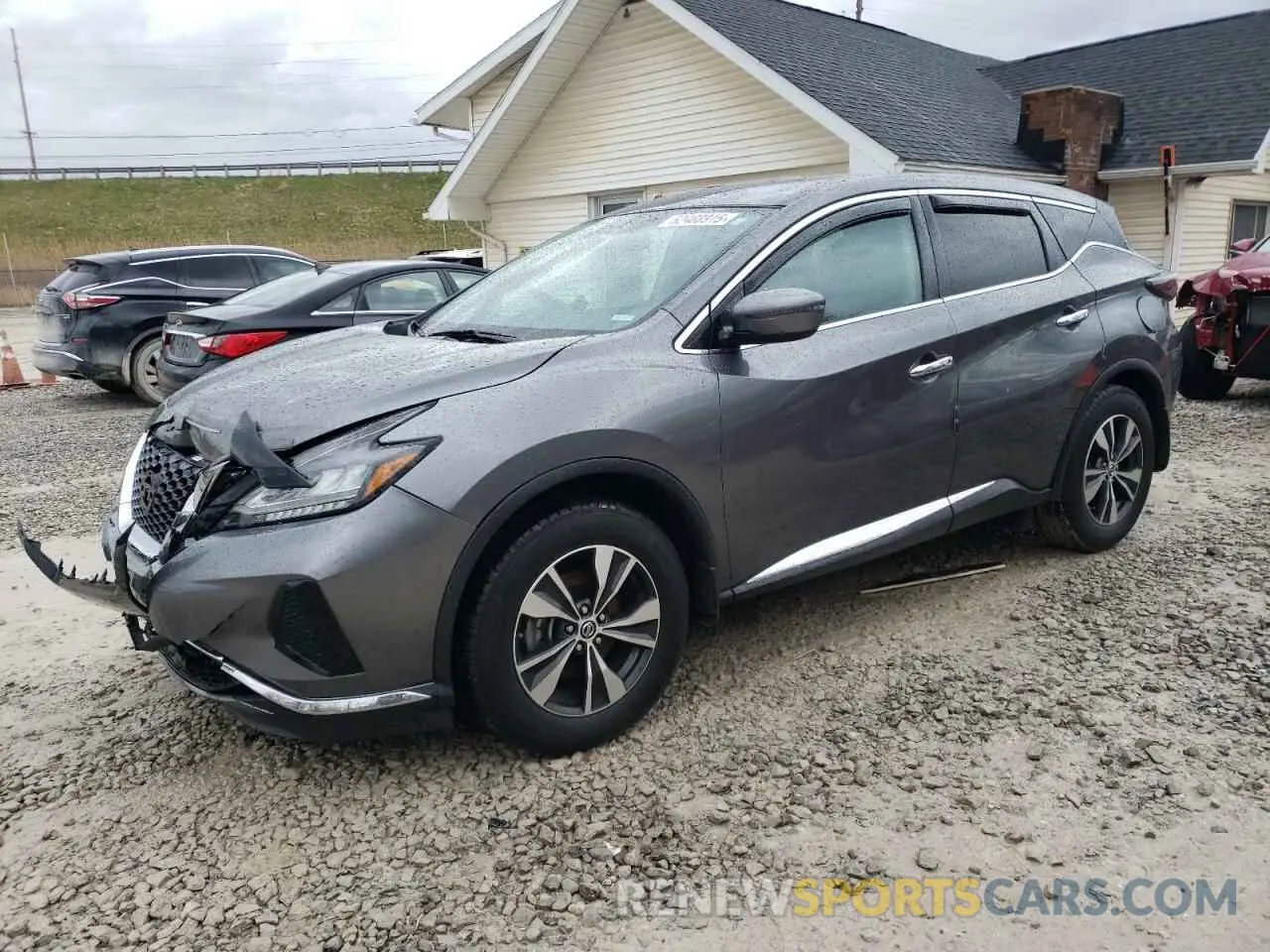 1 Photograph of a damaged car 5N1AZ2MS3KN110866 NISSAN MURANO 2019