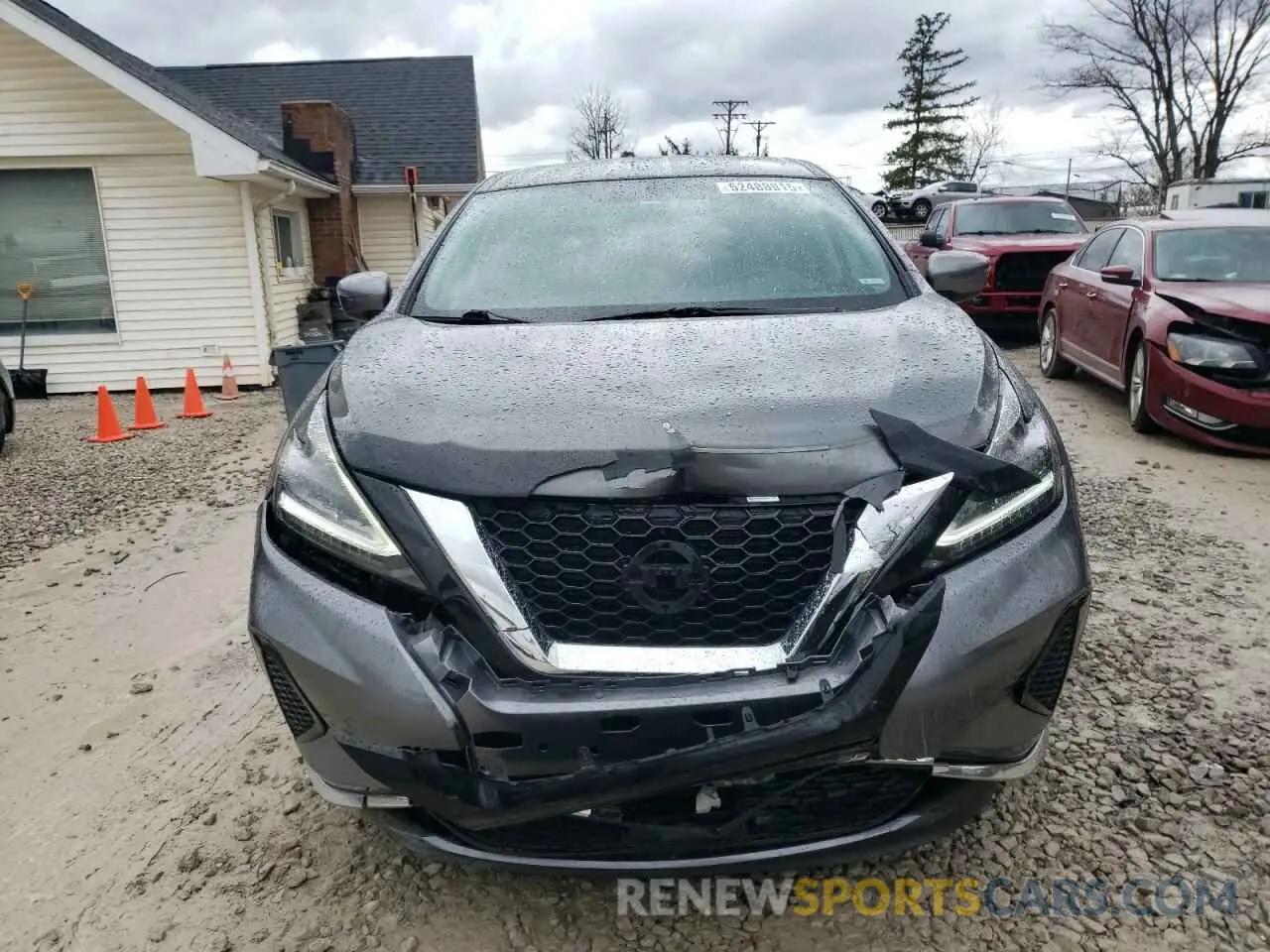 5 Photograph of a damaged car 5N1AZ2MS3KN110866 NISSAN MURANO 2019