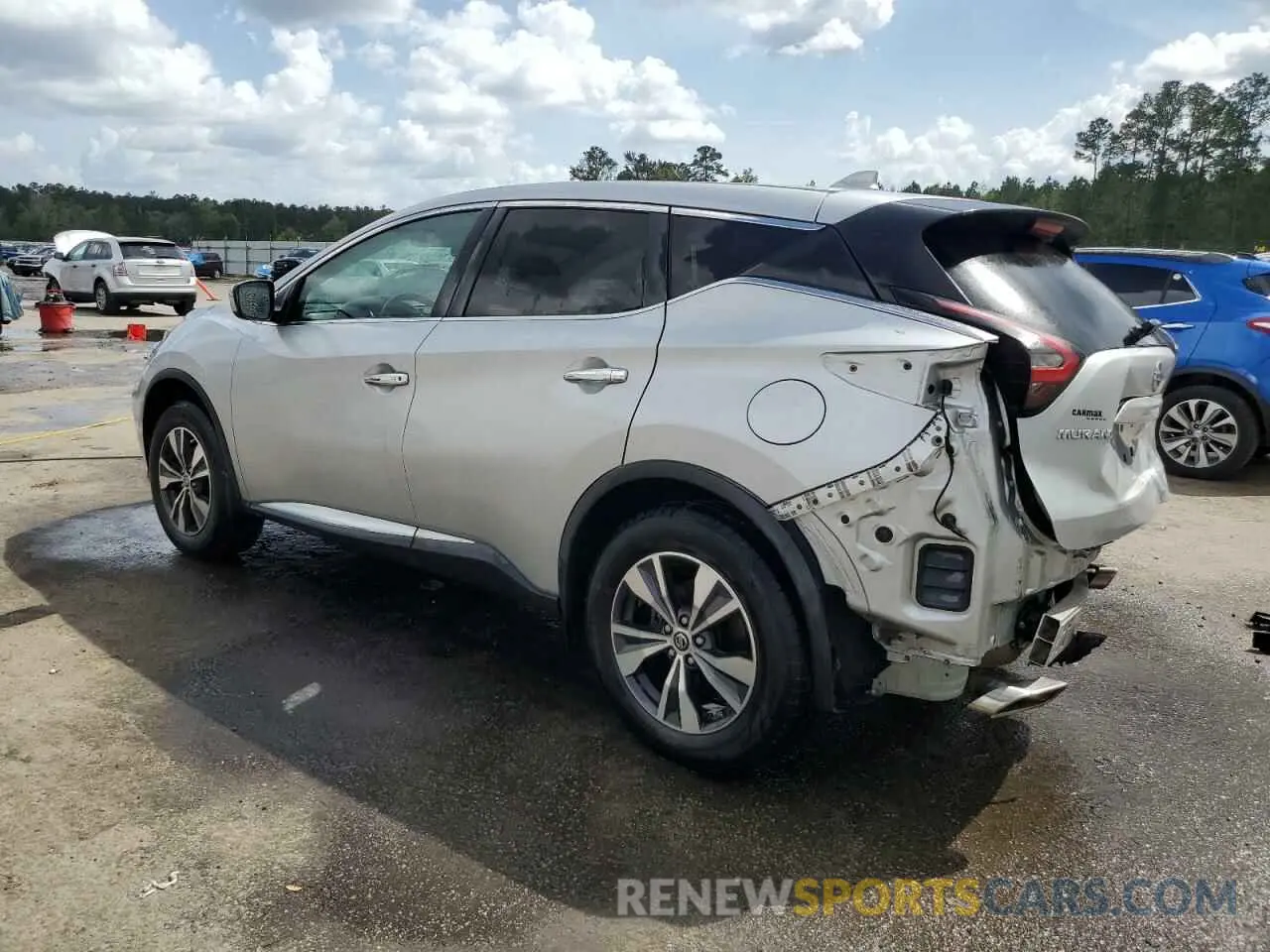 2 Photograph of a damaged car 5N1AZ2MS3KN111192 NISSAN MURANO 2019