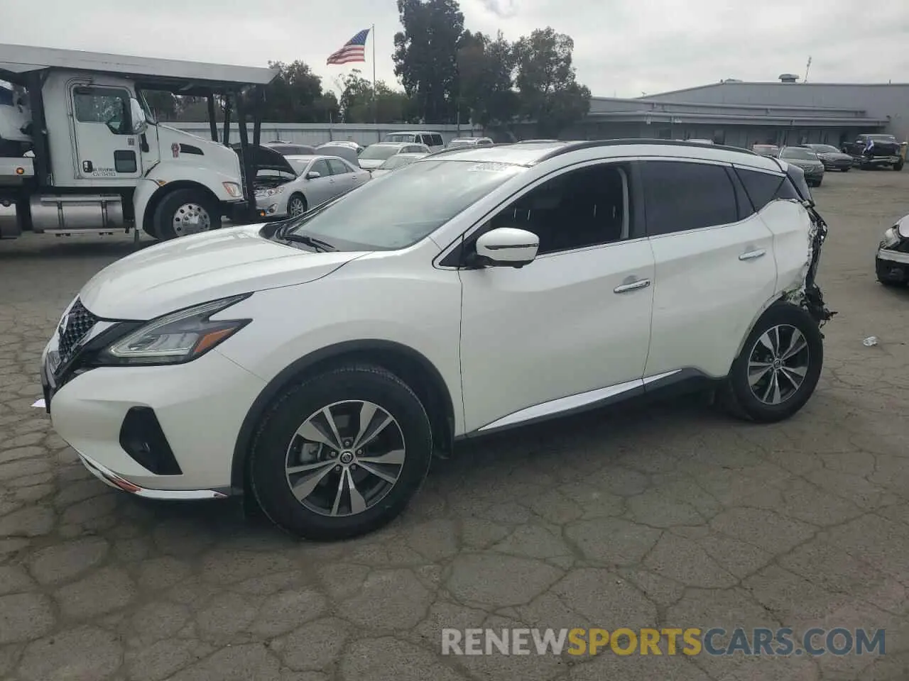 1 Photograph of a damaged car 5N1AZ2MS3KN118871 NISSAN MURANO 2019