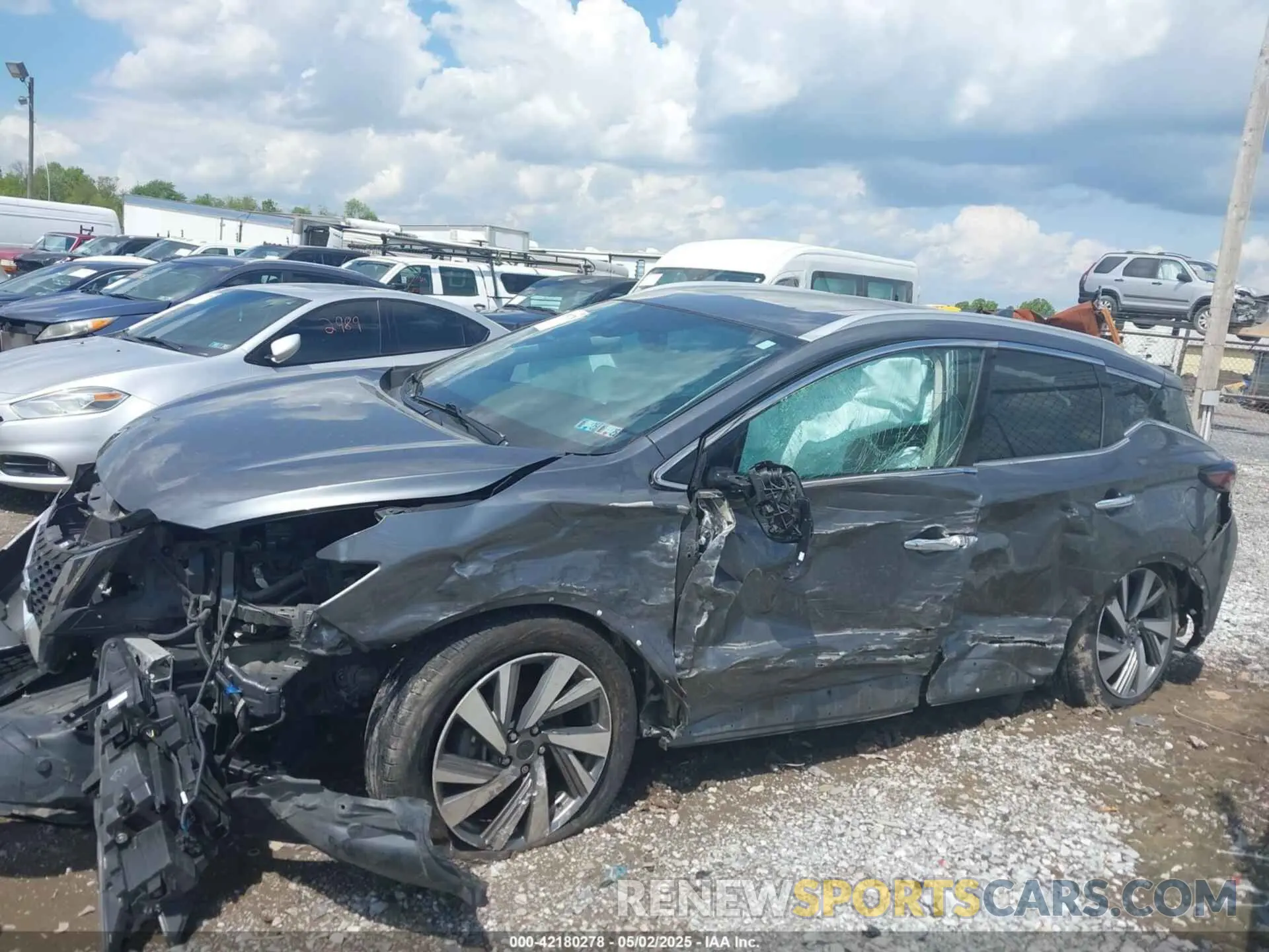 14 Photograph of a damaged car 5N1AZ2MS4KN129880 NISSAN MURANO 2019