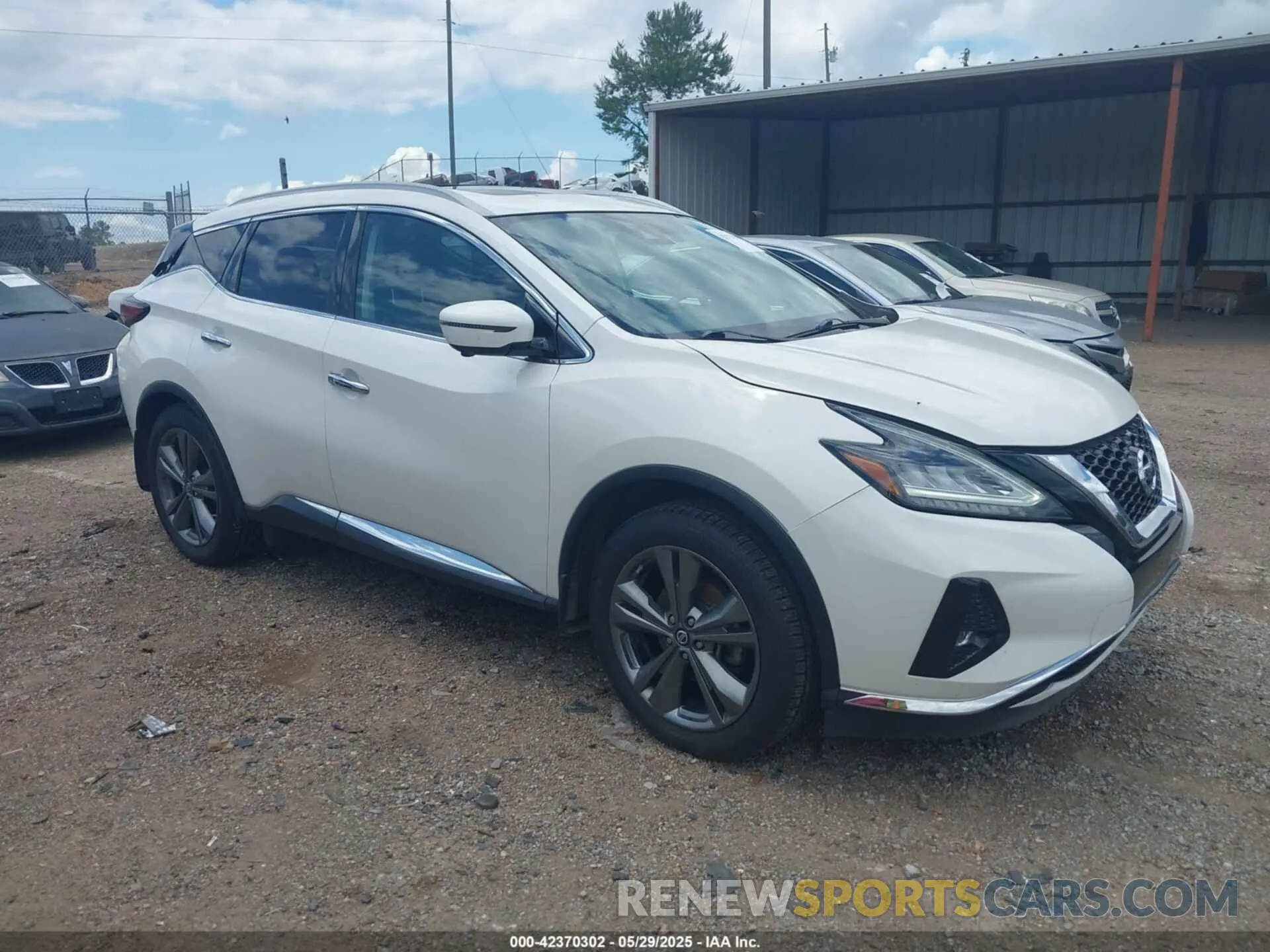 1 Photograph of a damaged car 5N1AZ2MS4KN136327 NISSAN MURANO 2019