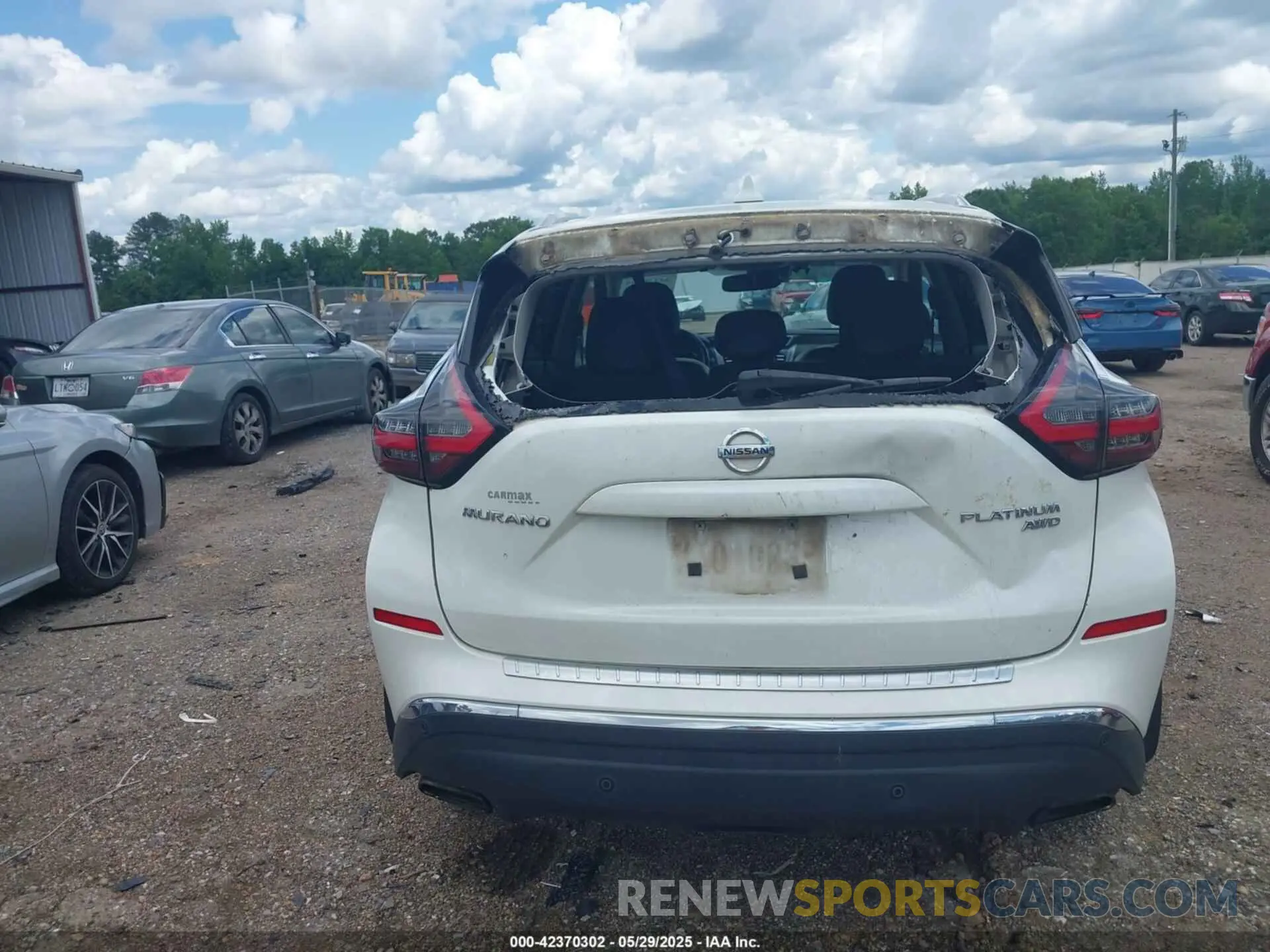 16 Photograph of a damaged car 5N1AZ2MS4KN136327 NISSAN MURANO 2019