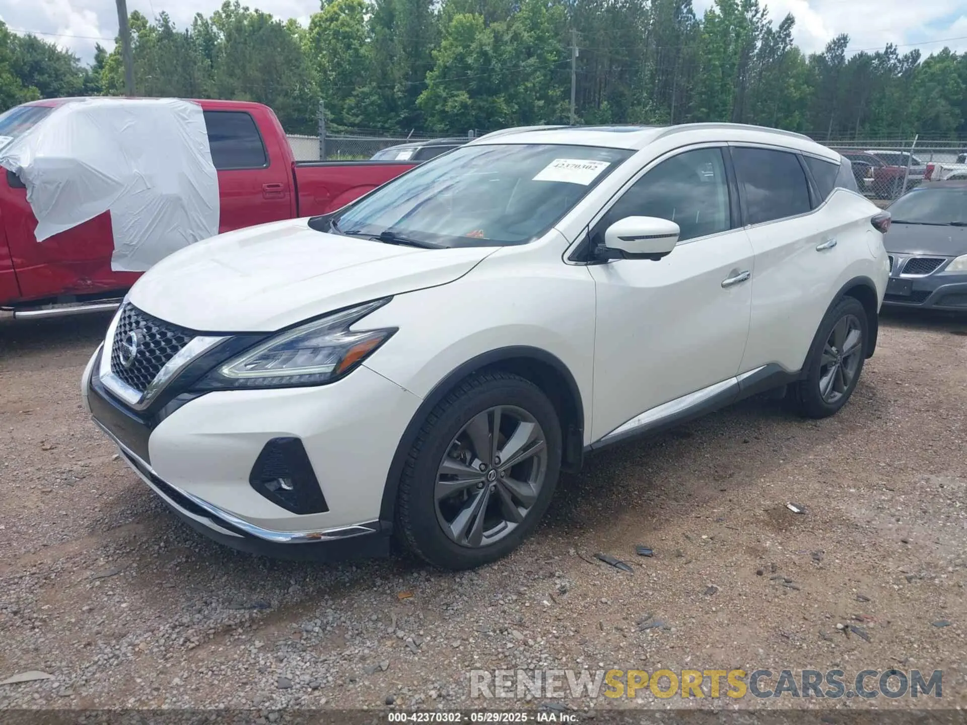 2 Photograph of a damaged car 5N1AZ2MS4KN136327 NISSAN MURANO 2019