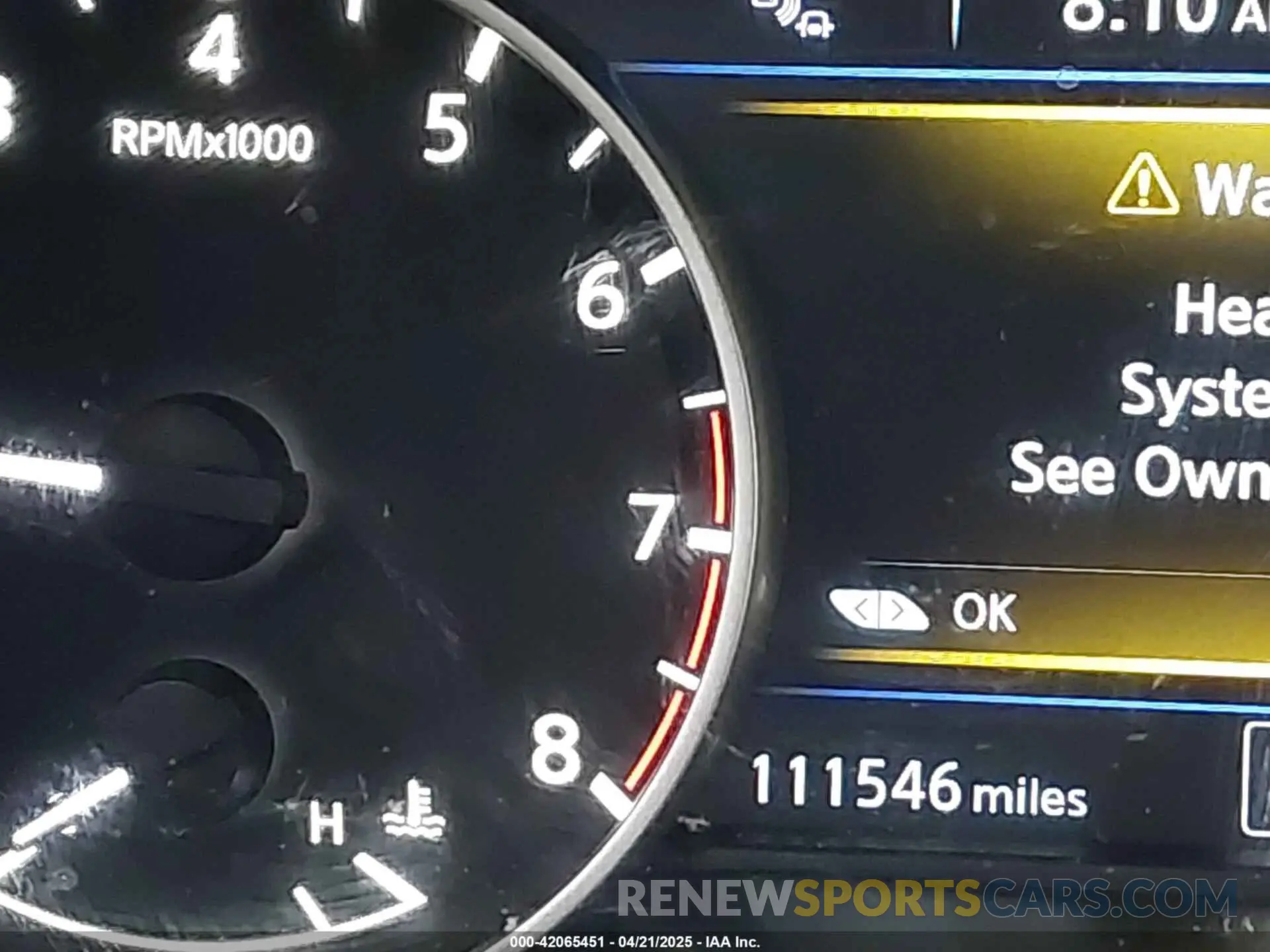 7 Photograph of a damaged car 5N1AZ2MS5KN142508 NISSAN MURANO 2019