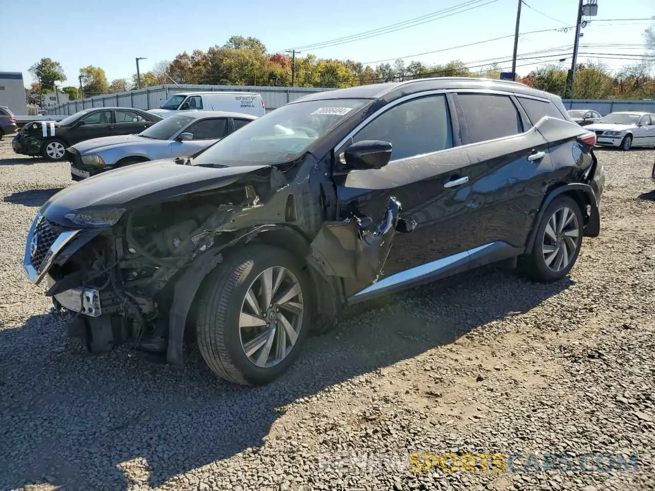 1 Photograph of a damaged car 5N1AZ2MS5KN157767 NISSAN MURANO 2019