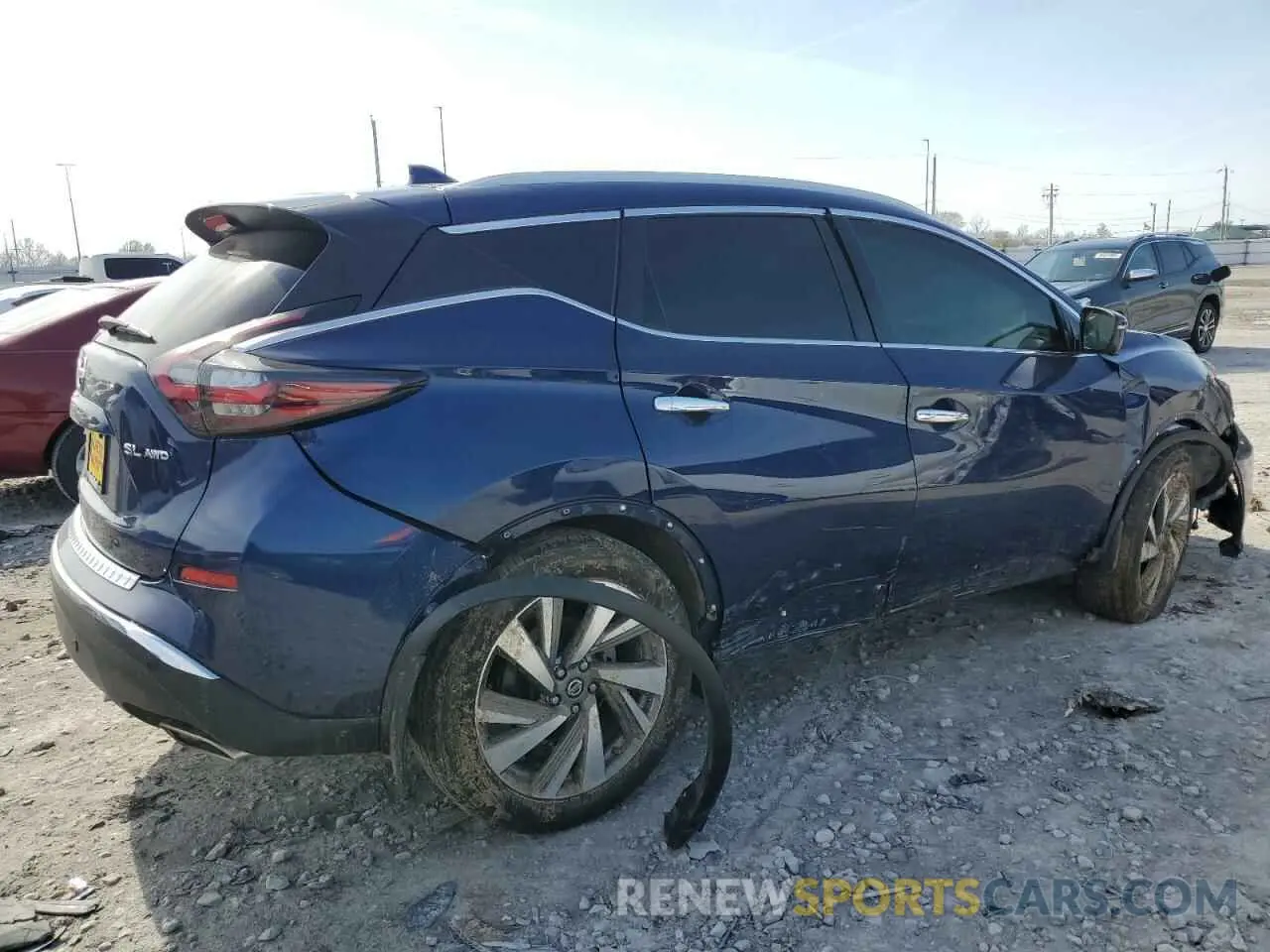 3 Photograph of a damaged car 5N1AZ2MS5KN165643 NISSAN MURANO 2019