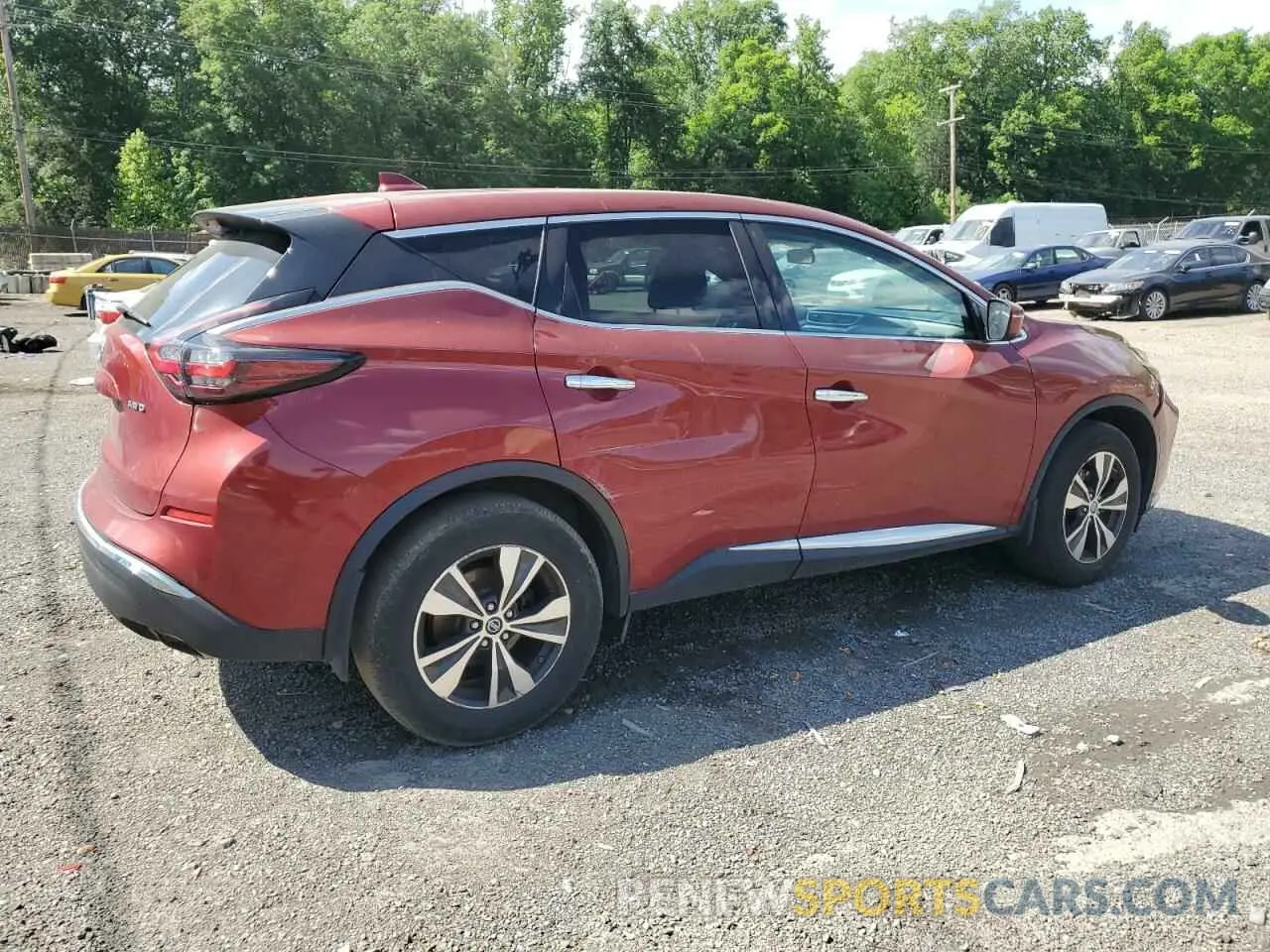 3 Photograph of a damaged car 5N1AZ2MS6KN102681 NISSAN MURANO 2019