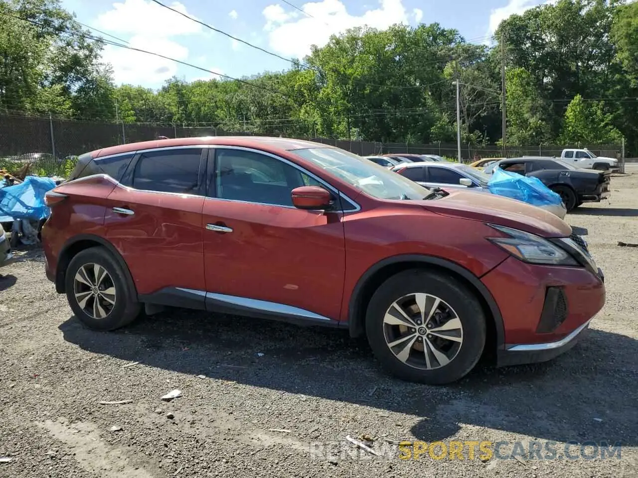 4 Photograph of a damaged car 5N1AZ2MS6KN102681 NISSAN MURANO 2019