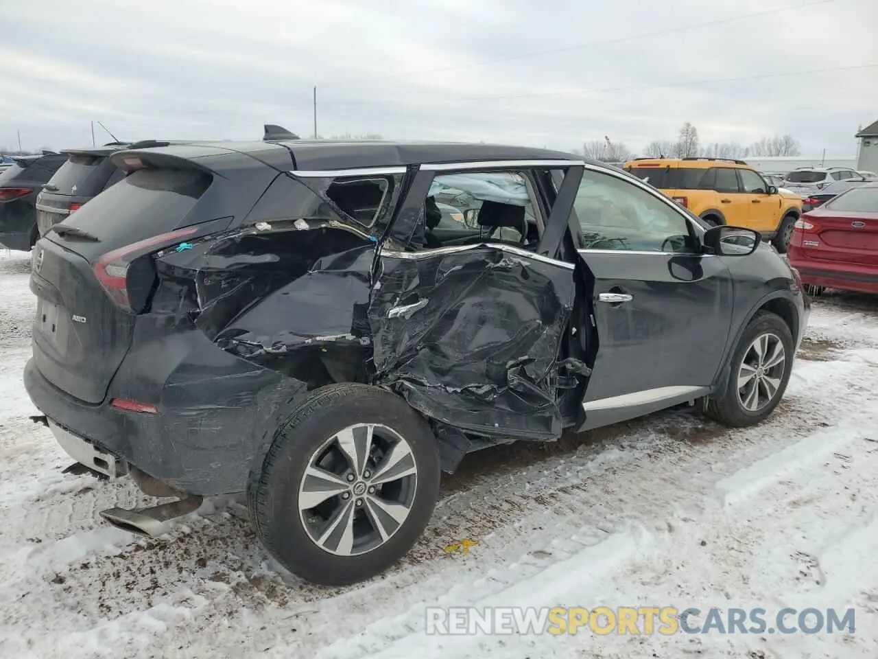 3 Photograph of a damaged car 5N1AZ2MS6KN102731 NISSAN MURANO 2019