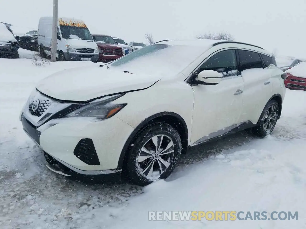 1 Photograph of a damaged car 5N1AZ2MS6KN114250 NISSAN MURANO 2019