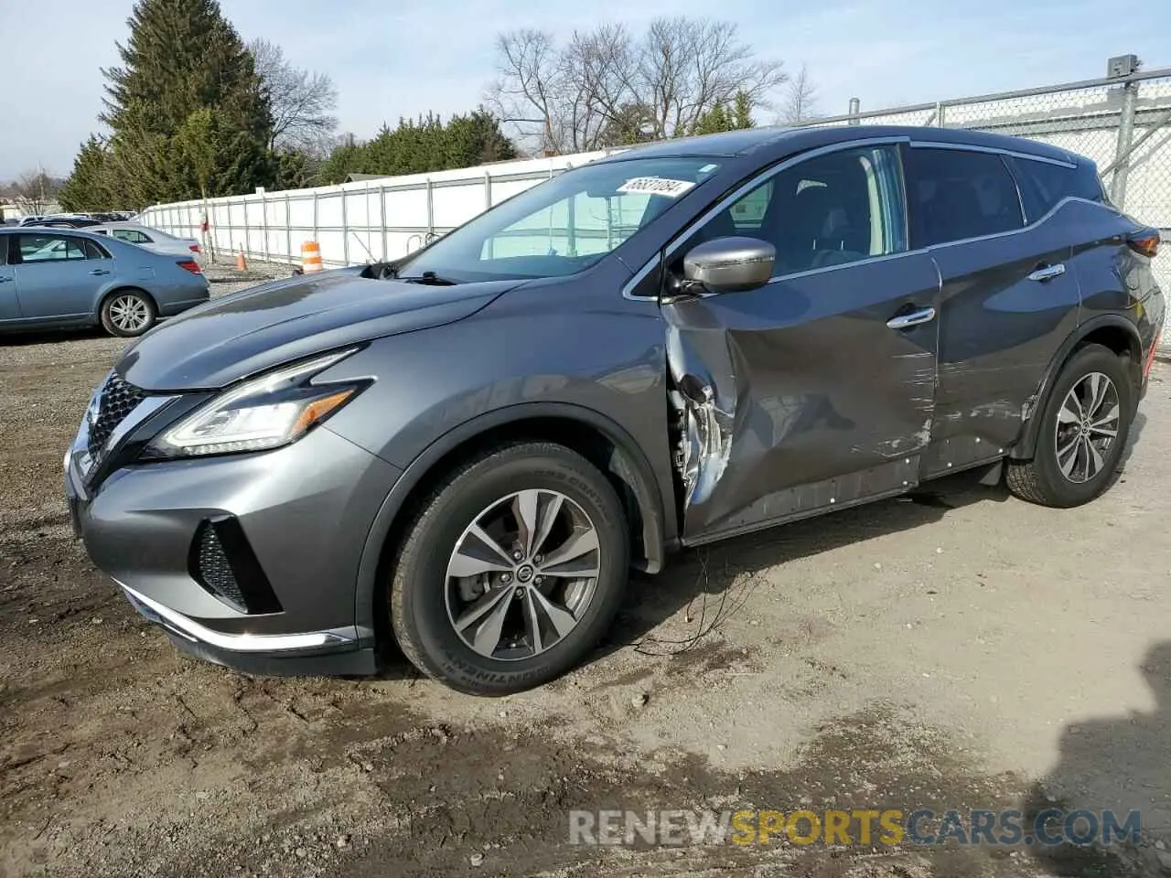 1 Photograph of a damaged car 5N1AZ2MS6KN152061 NISSAN MURANO 2019