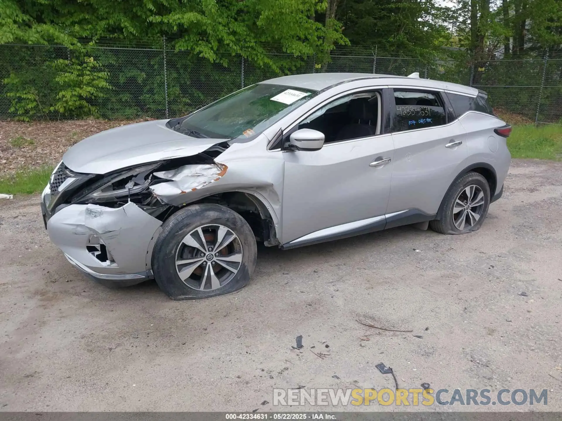 2 Photograph of a damaged car 5N1AZ2MS6KN156093 NISSAN MURANO 2019