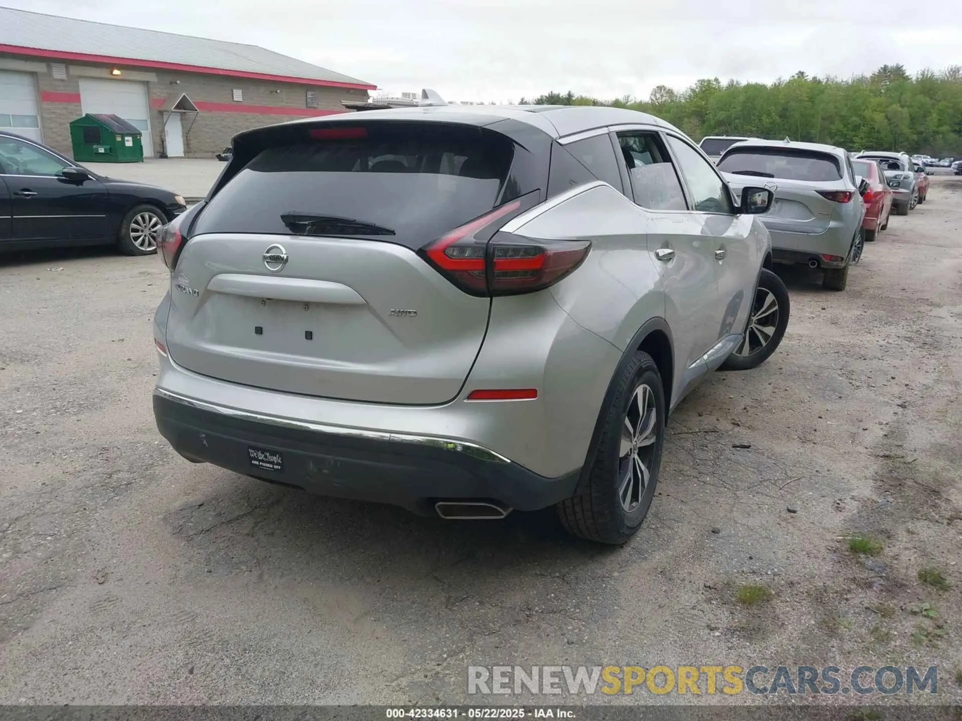 4 Photograph of a damaged car 5N1AZ2MS6KN156093 NISSAN MURANO 2019