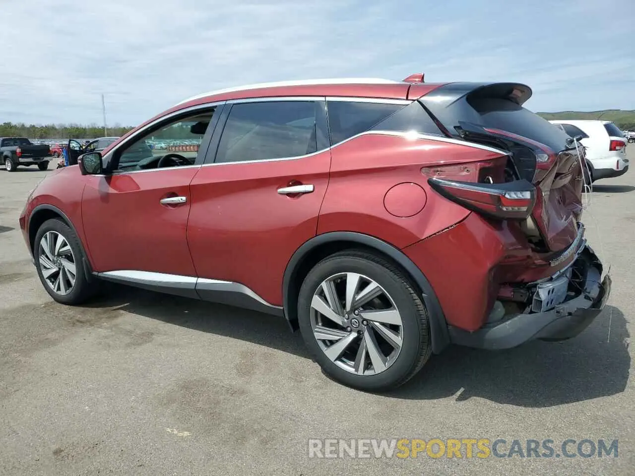 2 Photograph of a damaged car 5N1AZ2MS6KN163397 NISSAN MURANO 2019