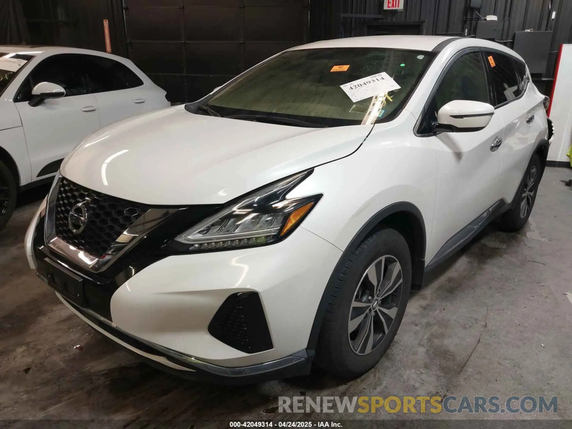 2 Photograph of a damaged car 5N1AZ2MS6KN166901 NISSAN MURANO 2019