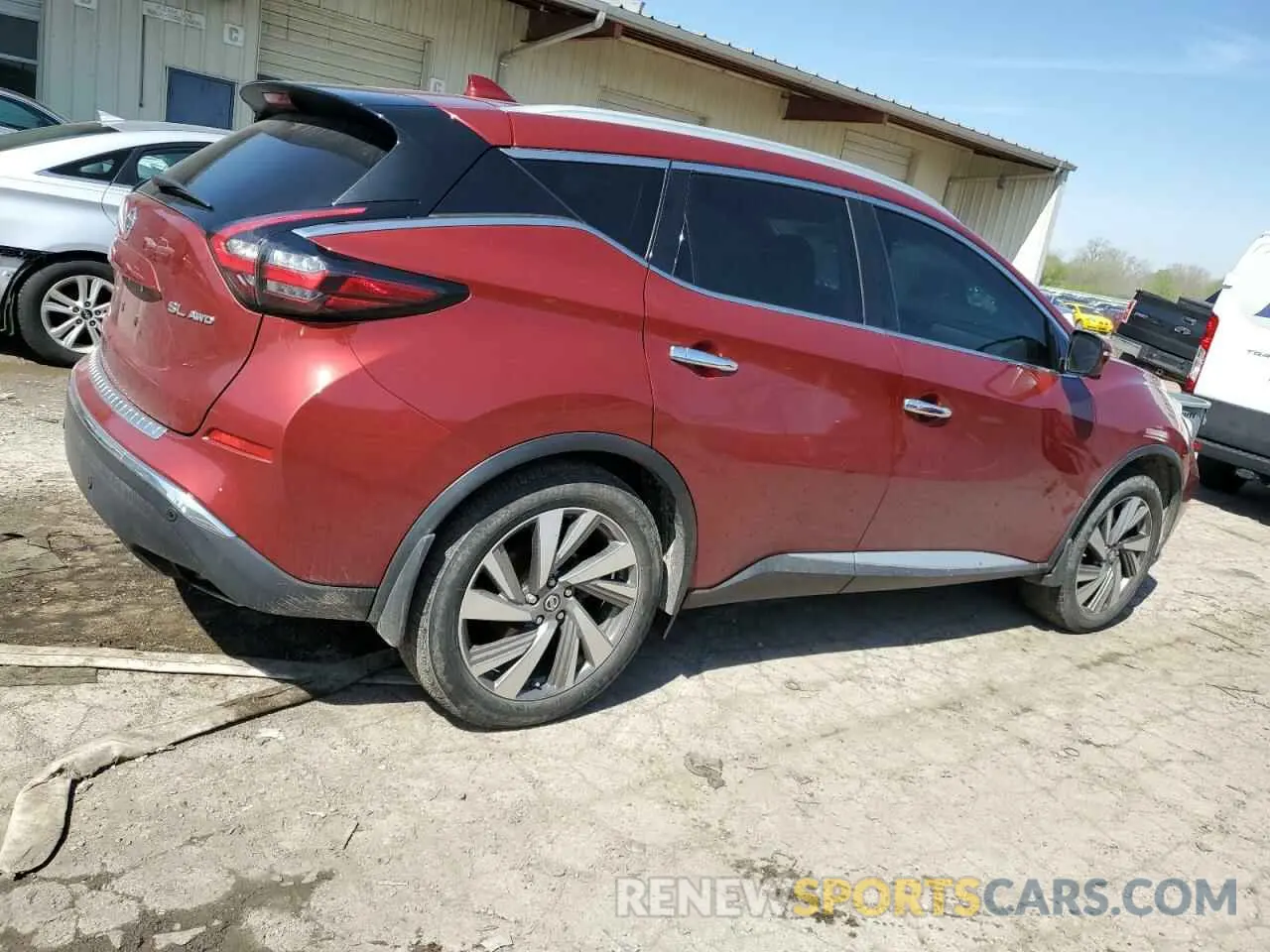 3 Photograph of a damaged car 5N1AZ2MS7KN102690 NISSAN MURANO 2019