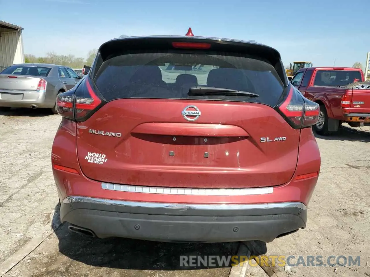 6 Photograph of a damaged car 5N1AZ2MS7KN102690 NISSAN MURANO 2019