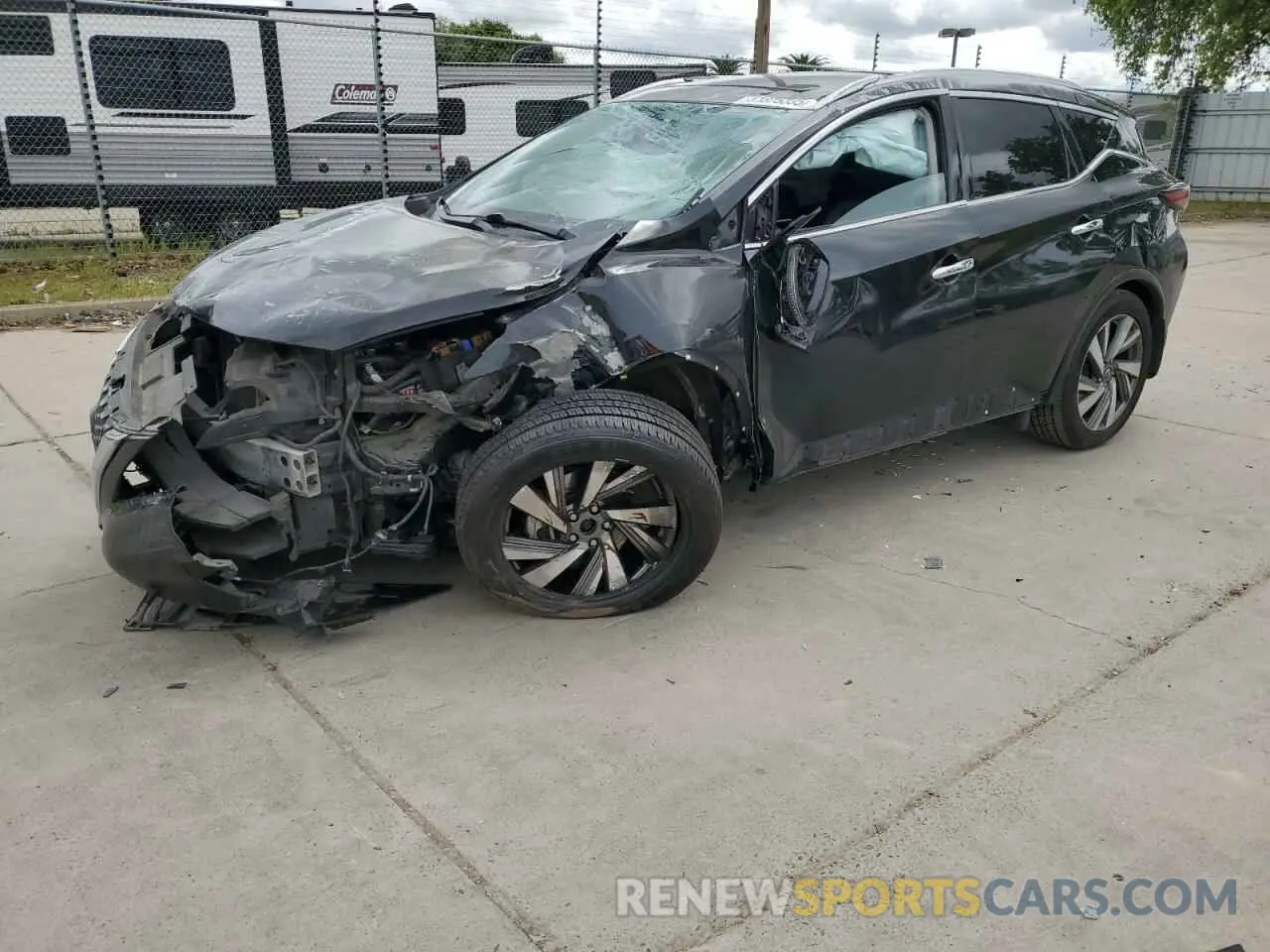1 Photograph of a damaged car 5N1AZ2MS7KN131509 NISSAN MURANO 2019