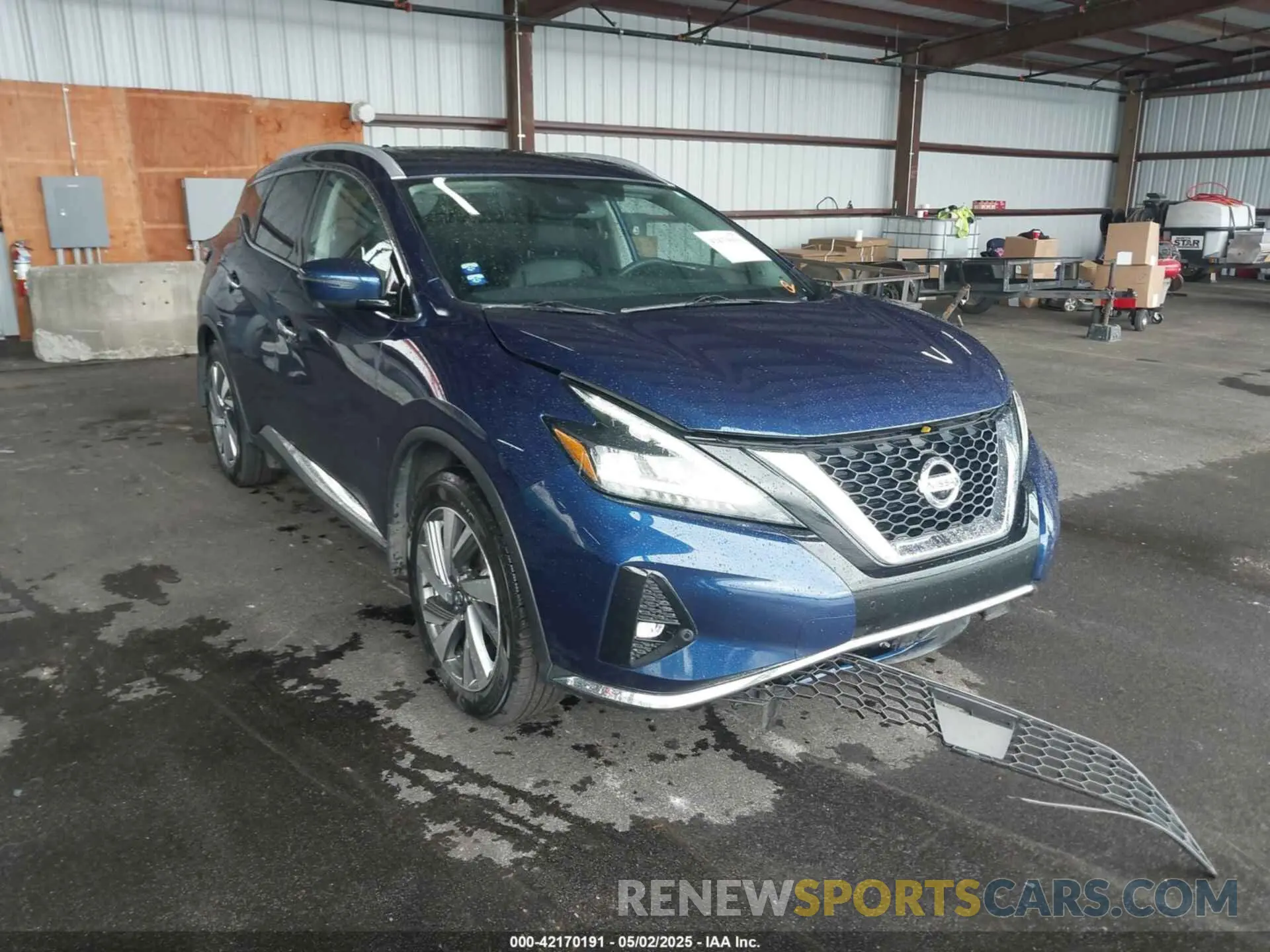 1 Photograph of a damaged car 5N1AZ2MS7KN166051 NISSAN MURANO 2019