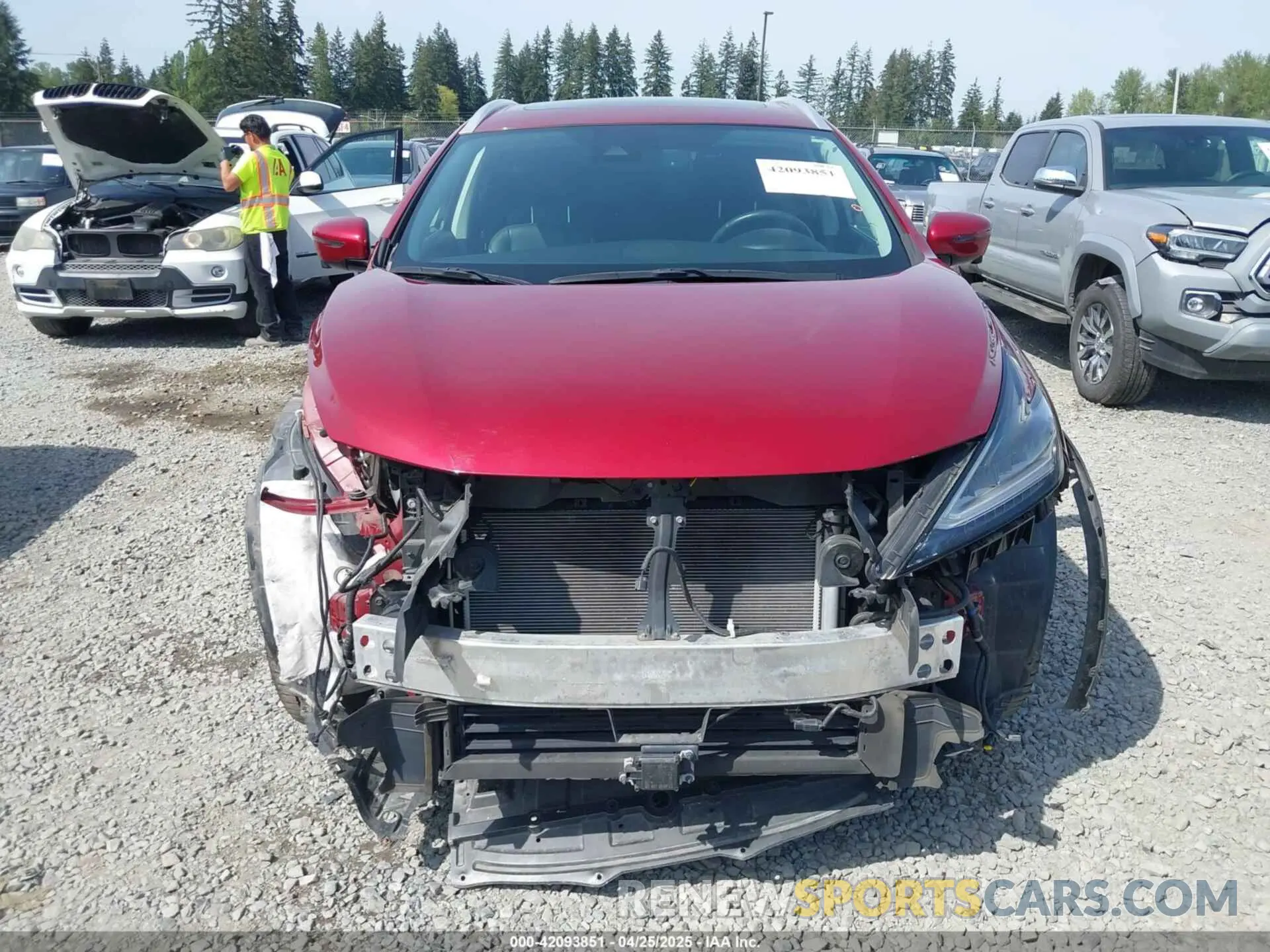 13 Photograph of a damaged car 5N1AZ2MS8KN150005 NISSAN MURANO 2019