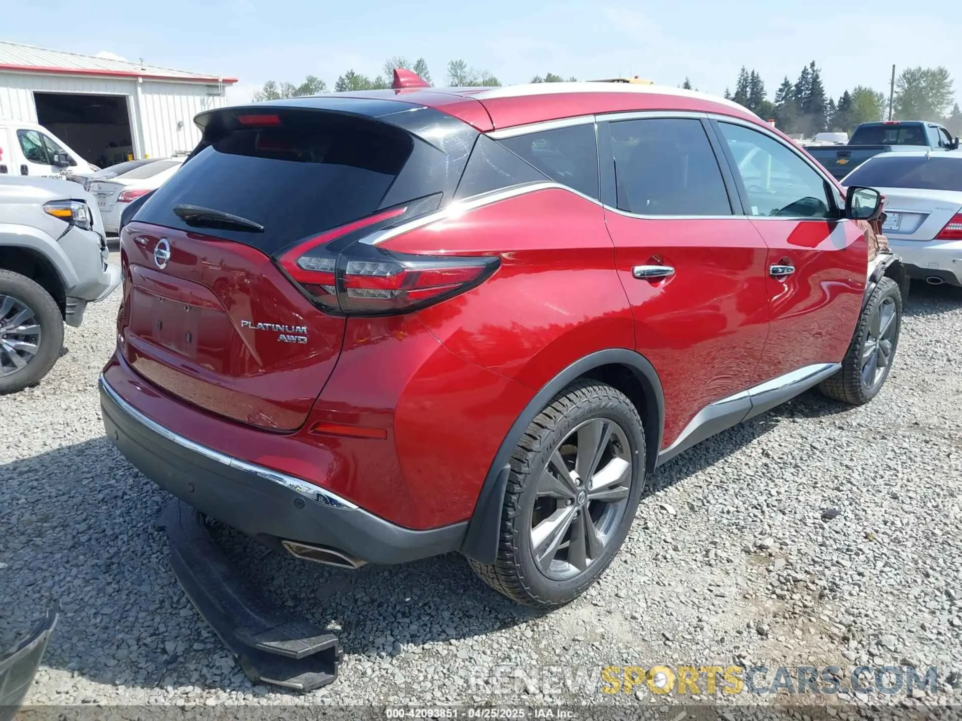 4 Photograph of a damaged car 5N1AZ2MS8KN150005 NISSAN MURANO 2019