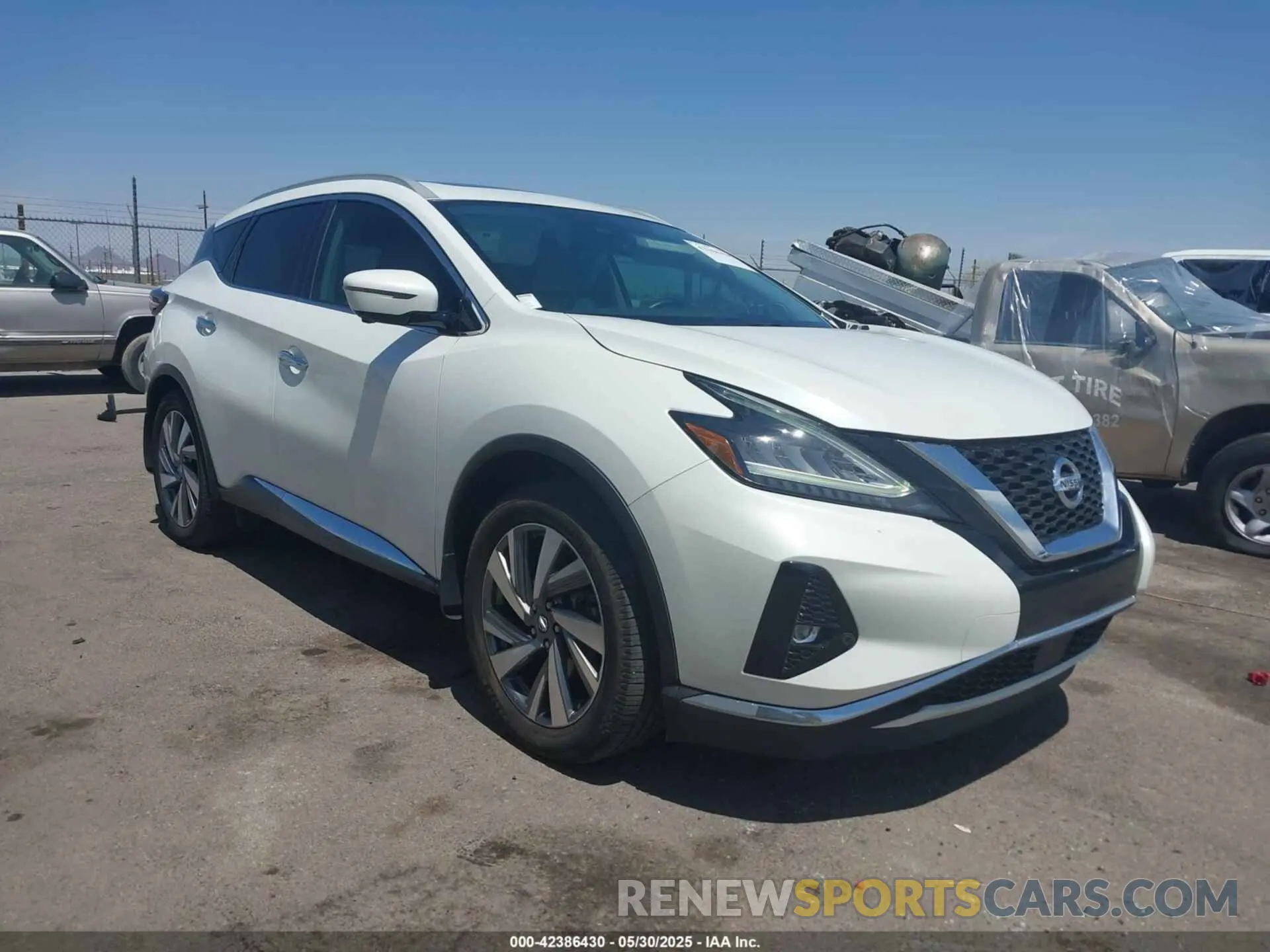 1 Photograph of a damaged car 5N1AZ2MS8KN150506 NISSAN MURANO 2019