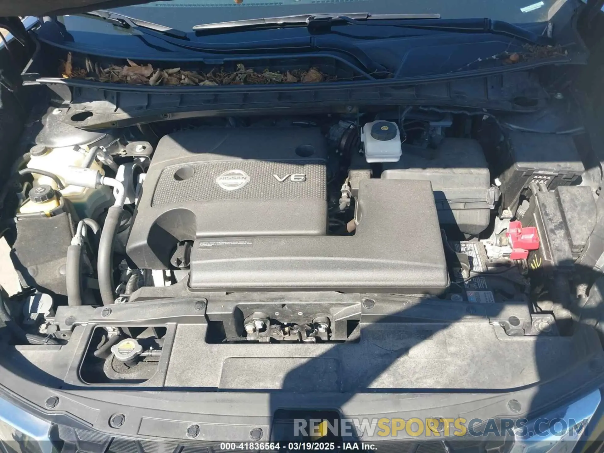 10 Photograph of a damaged car 5N1AZ2MS8KN164437 NISSAN MURANO 2019