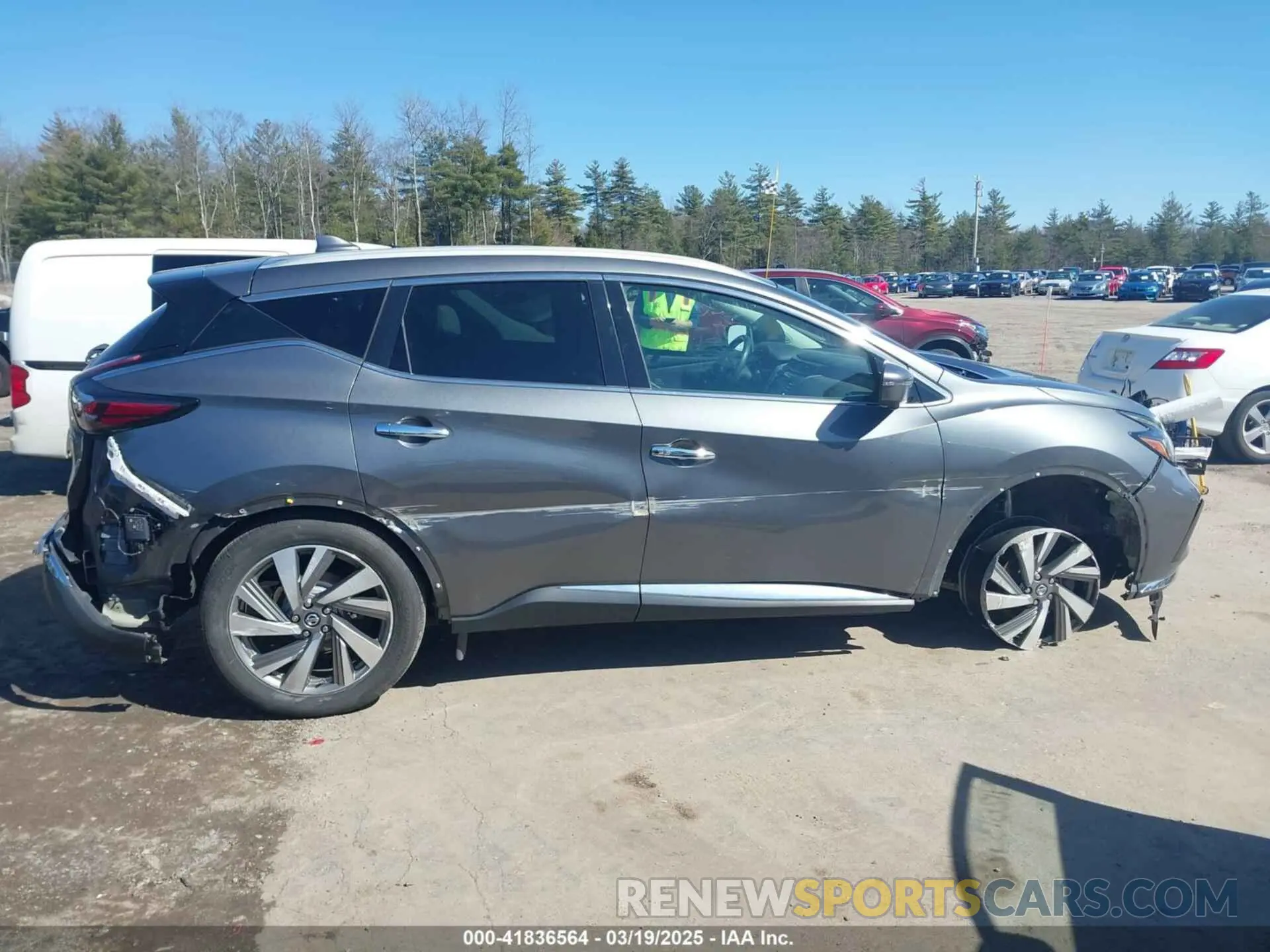 13 Photograph of a damaged car 5N1AZ2MS8KN164437 NISSAN MURANO 2019