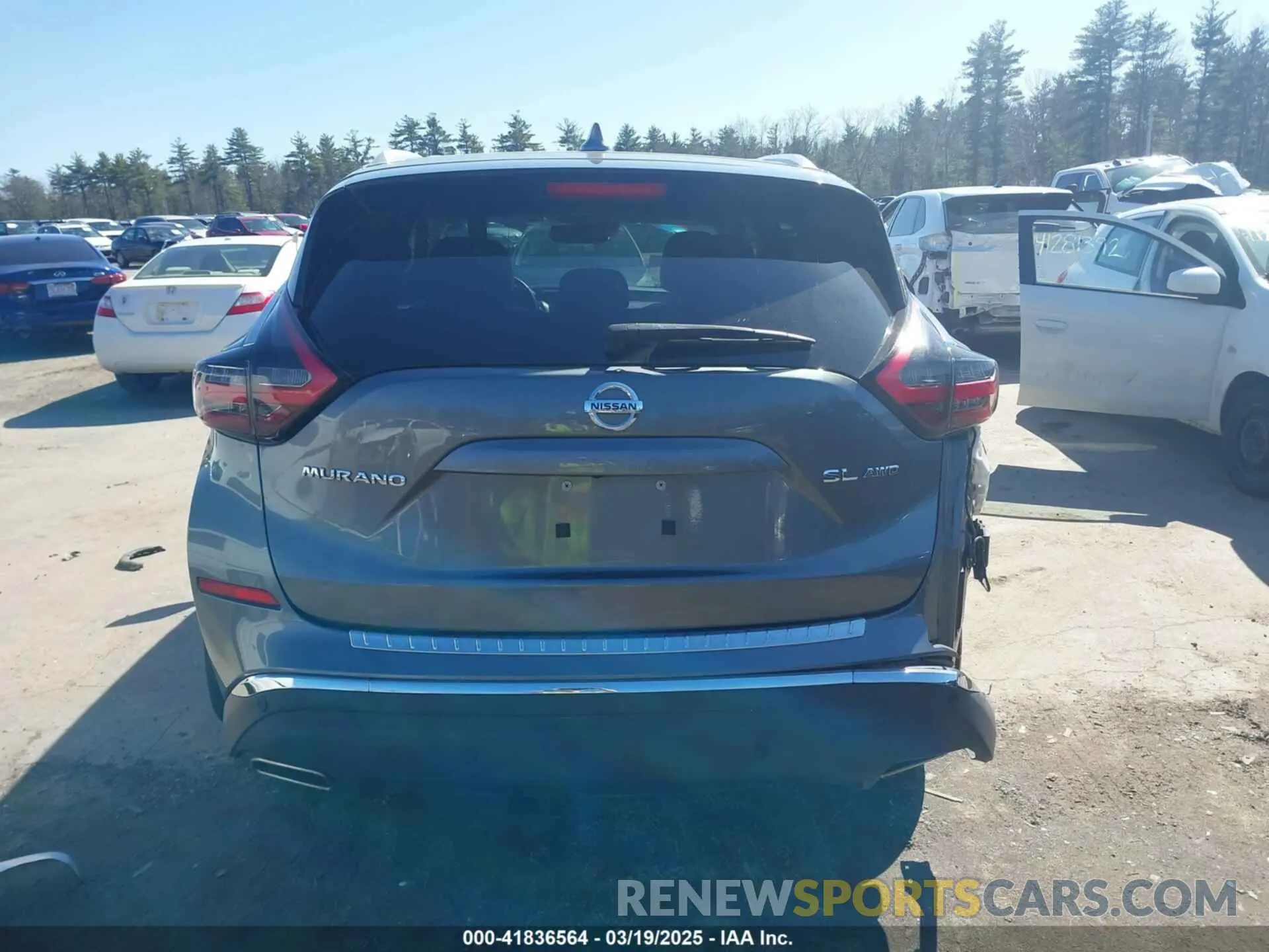 16 Photograph of a damaged car 5N1AZ2MS8KN164437 NISSAN MURANO 2019