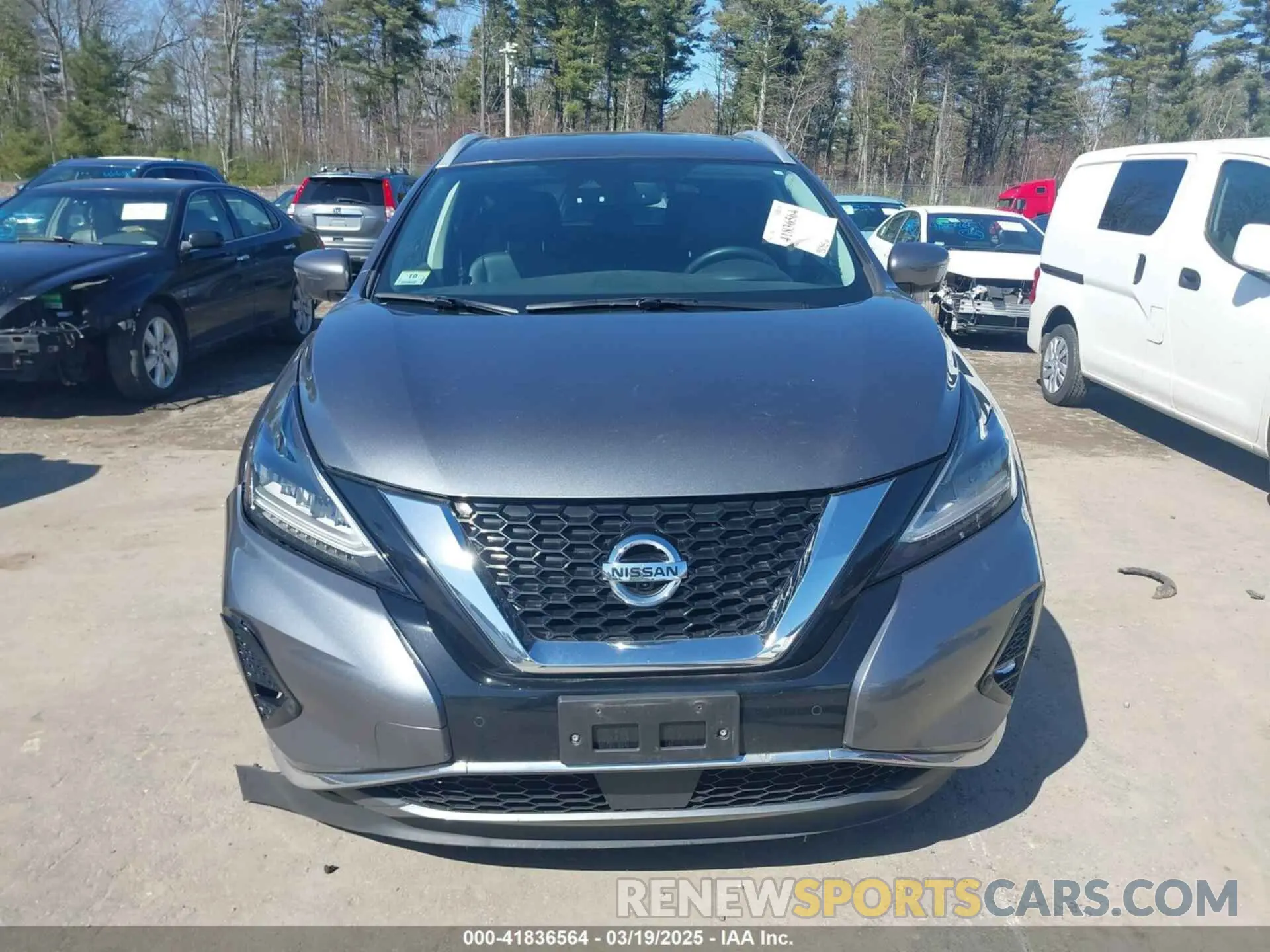 18 Photograph of a damaged car 5N1AZ2MS8KN164437 NISSAN MURANO 2019