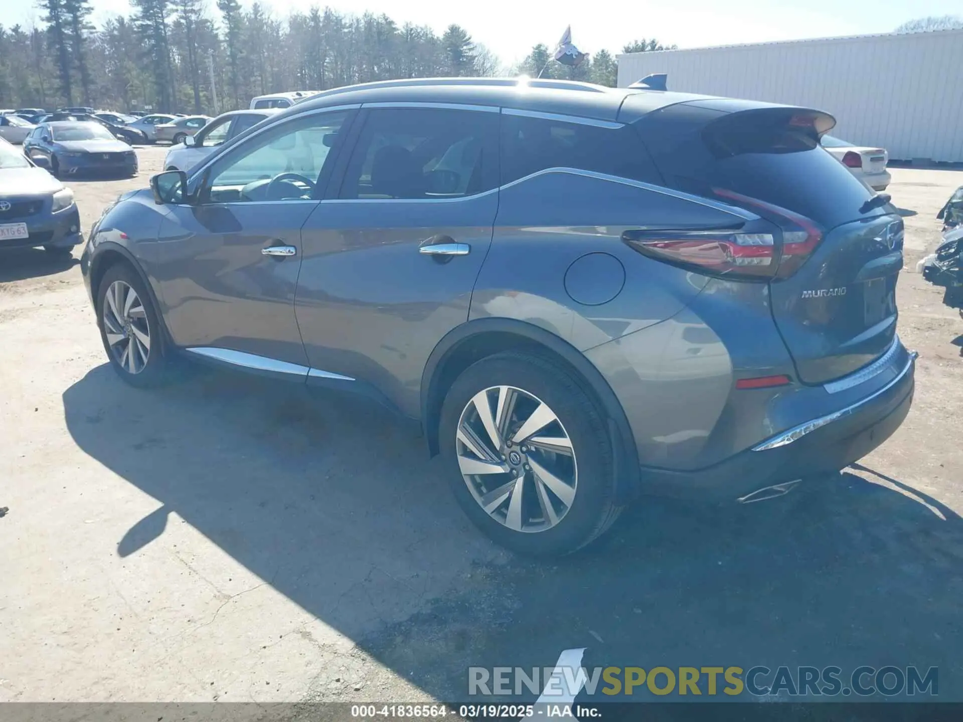 3 Photograph of a damaged car 5N1AZ2MS8KN164437 NISSAN MURANO 2019
