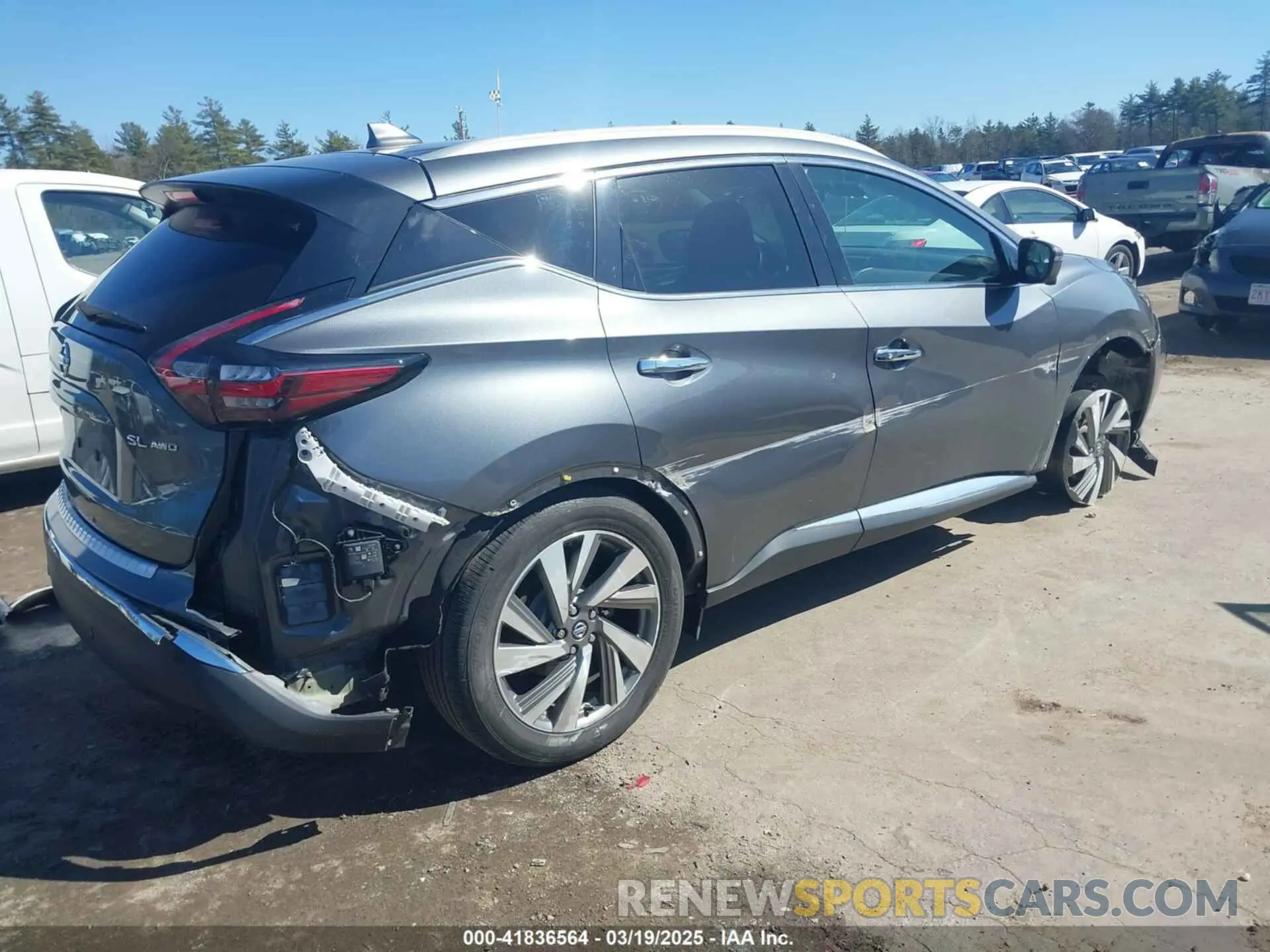 4 Photograph of a damaged car 5N1AZ2MS8KN164437 NISSAN MURANO 2019