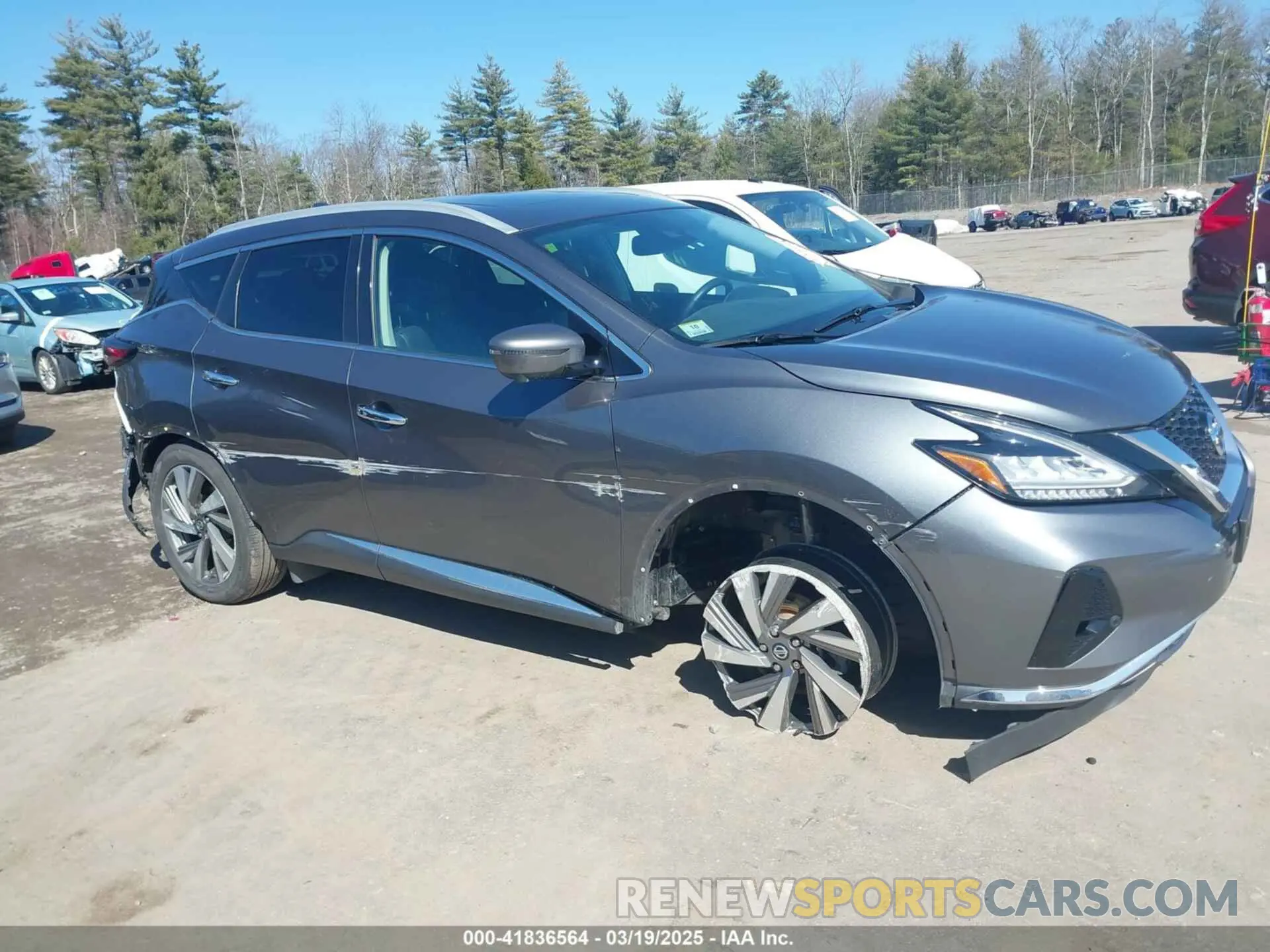 6 Photograph of a damaged car 5N1AZ2MS8KN164437 NISSAN MURANO 2019