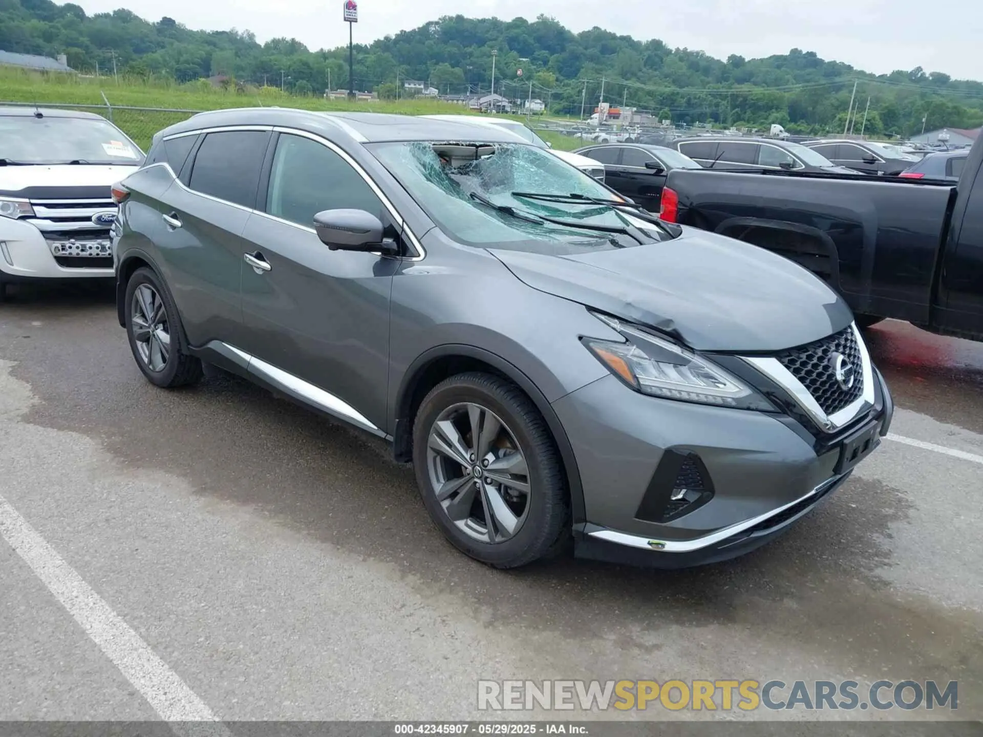 1 Photograph of a damaged car 5N1AZ2MS9KN126716 NISSAN MURANO 2019