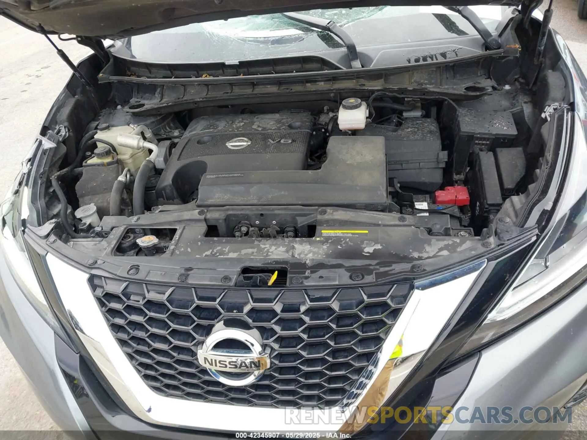 10 Photograph of a damaged car 5N1AZ2MS9KN126716 NISSAN MURANO 2019