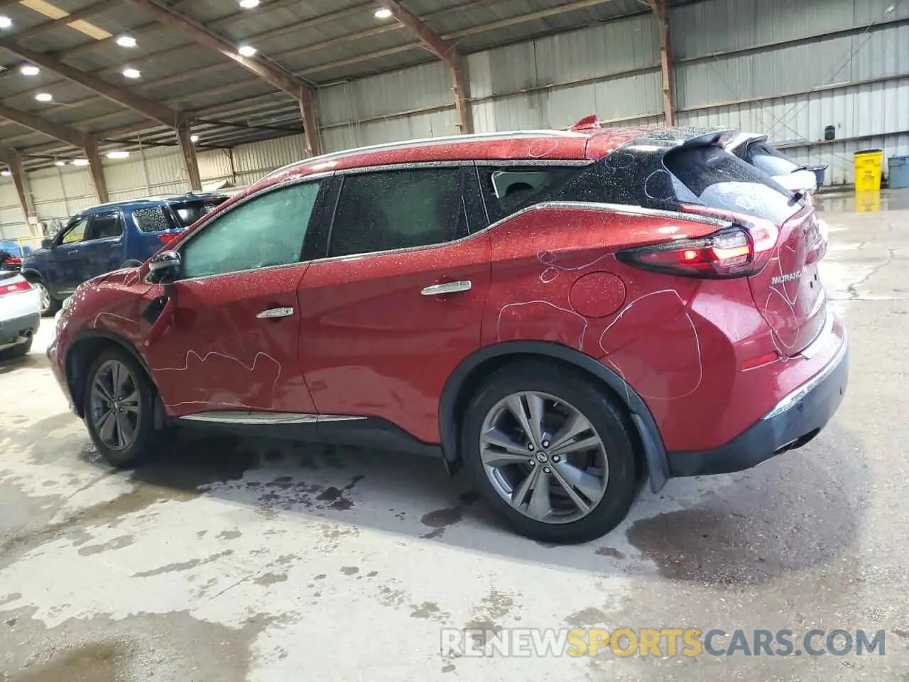 2 Photograph of a damaged car 5N1AZ2MS9KN130362 NISSAN MURANO 2019