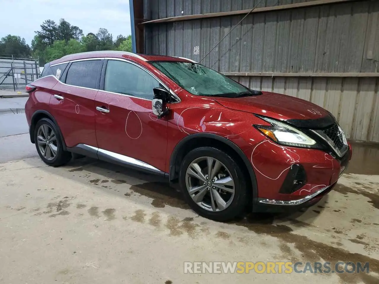 4 Photograph of a damaged car 5N1AZ2MS9KN130362 NISSAN MURANO 2019