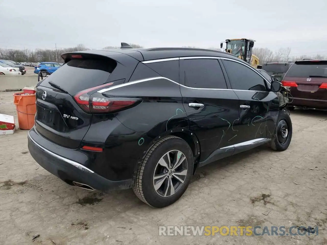 3 Photograph of a damaged car 5N1AZ2MS9KN130586 NISSAN MURANO 2019