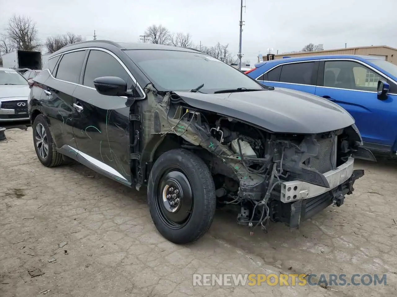4 Photograph of a damaged car 5N1AZ2MS9KN130586 NISSAN MURANO 2019