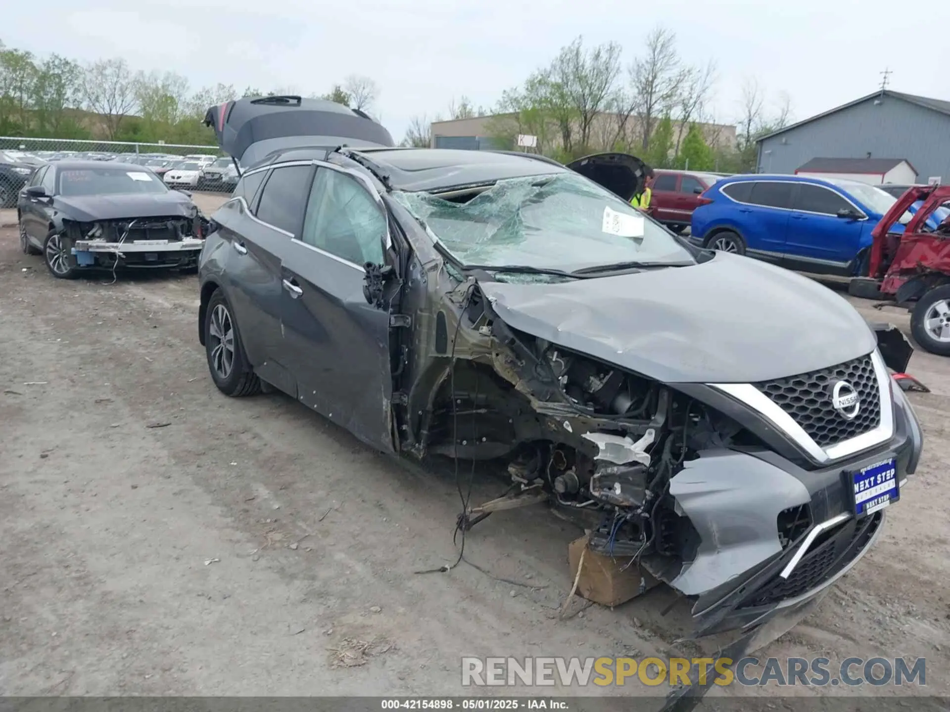 1 Photograph of a damaged car 5N1AZ2MS9KN149994 NISSAN MURANO 2019