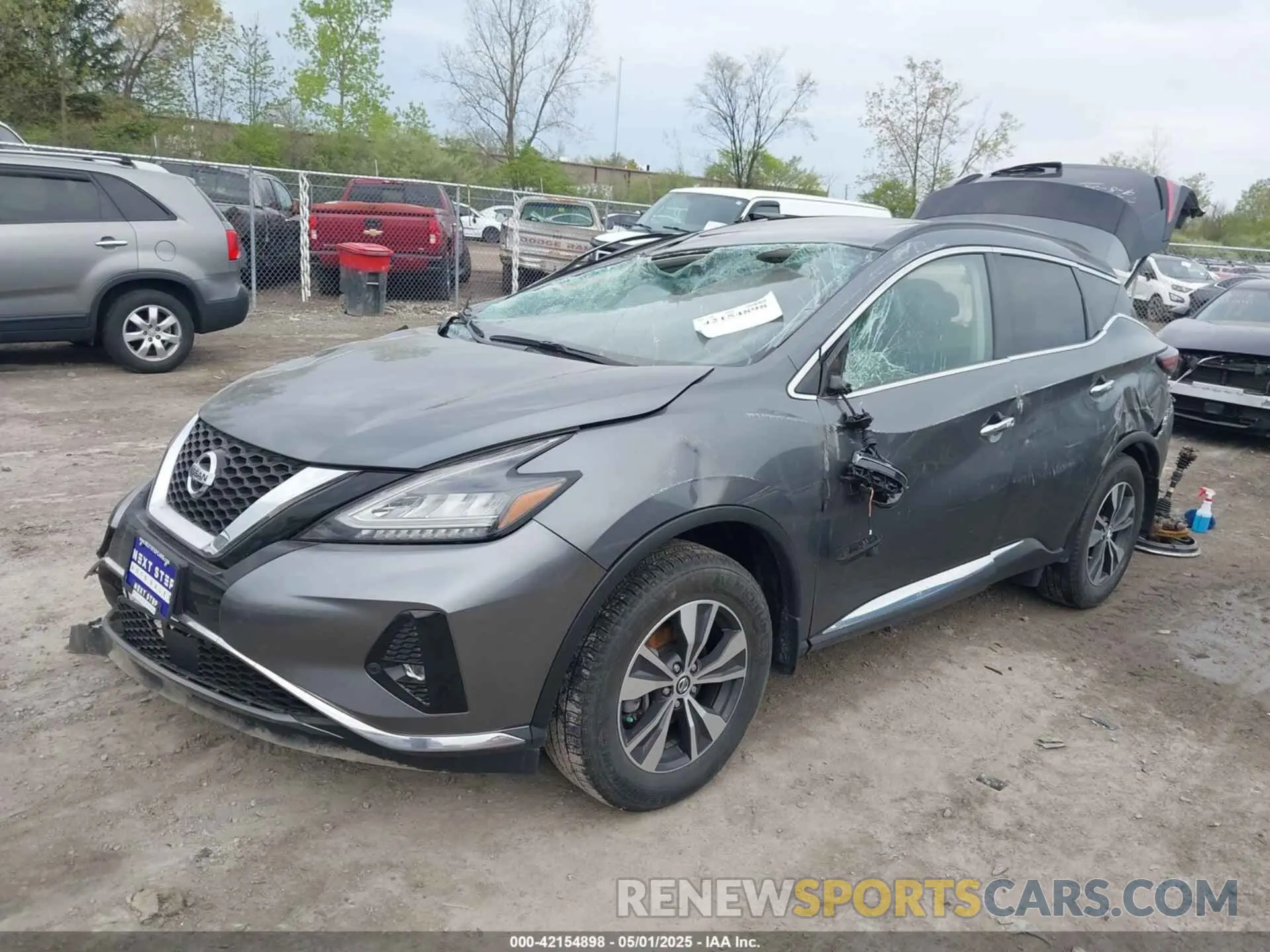 2 Photograph of a damaged car 5N1AZ2MS9KN149994 NISSAN MURANO 2019